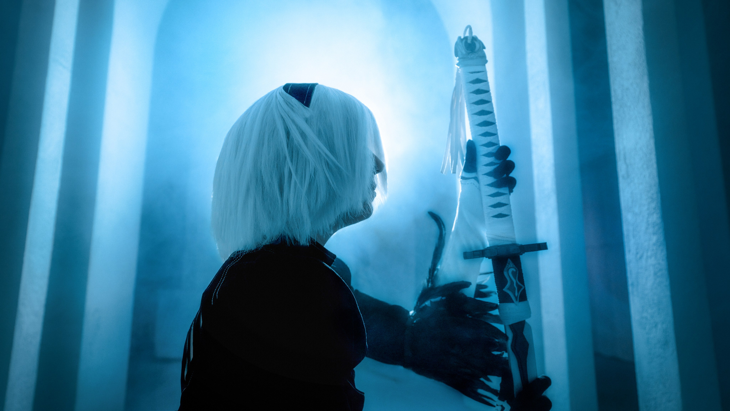 2B из игры и аниме Nier Automata (Plaesthetica). Арт и семейный фотограф/видеограф Алексей Симкин