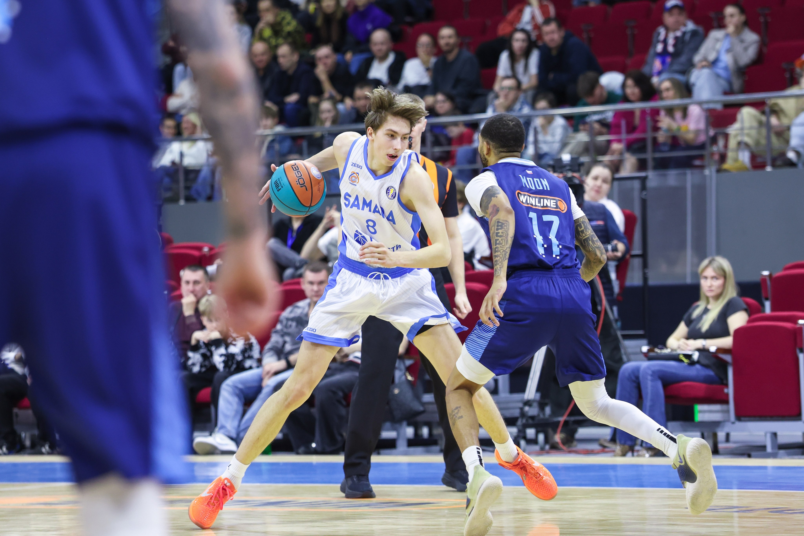 Баскетбол. Самара — Зенит. Единая лига ВТБ. Спортивный фотограф в Самаре