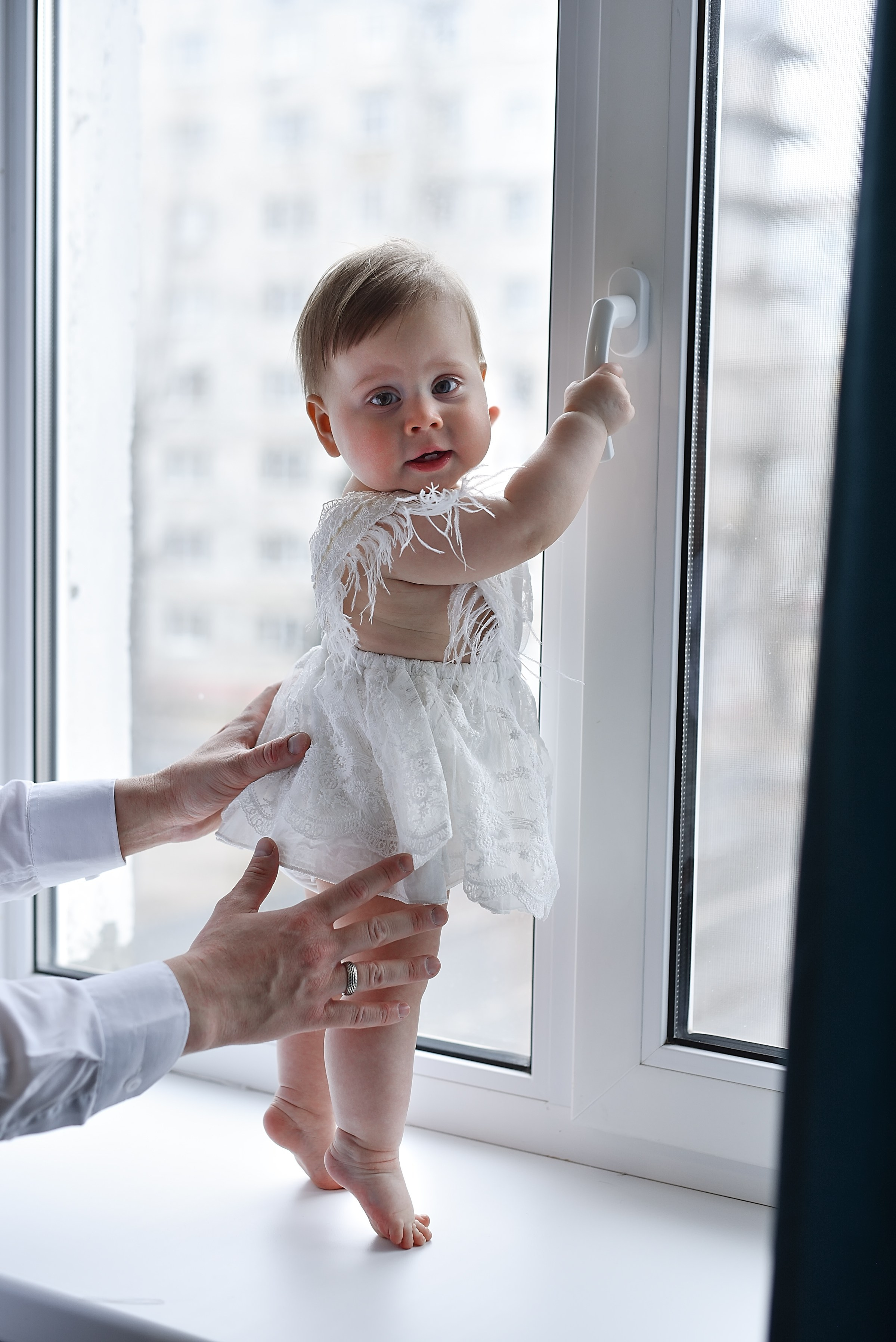 Домашняя съемка для Полиночки. Фотограф беременности и новорожденных малышей Анастасия Никитина