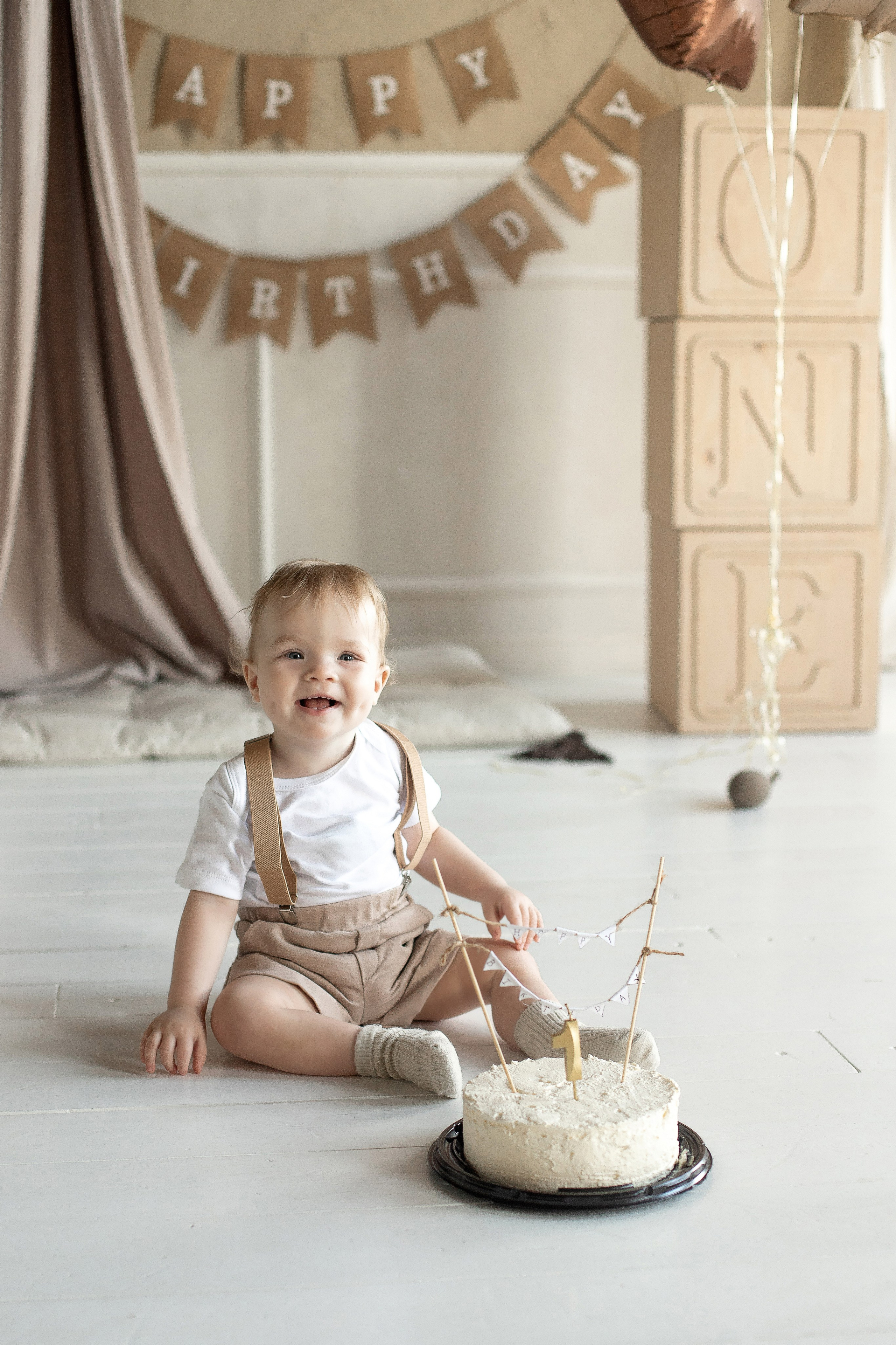 Годик малышу. Семейный и детский фотограф в Красноярске Анна Маюрова