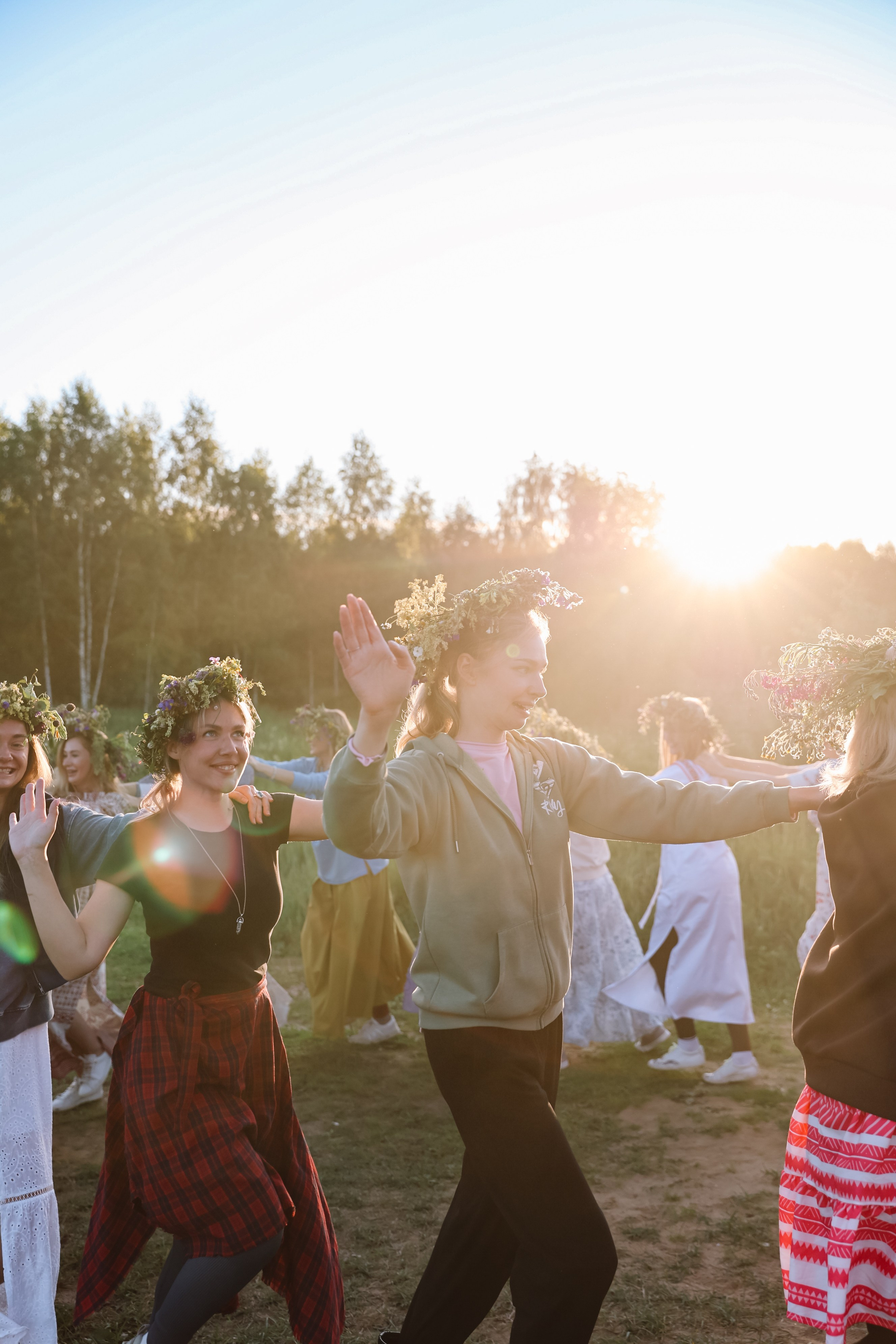 Йога-ретрит в Завидово на Иван Купалу. Фотограф и видеограф Анна Домашенко