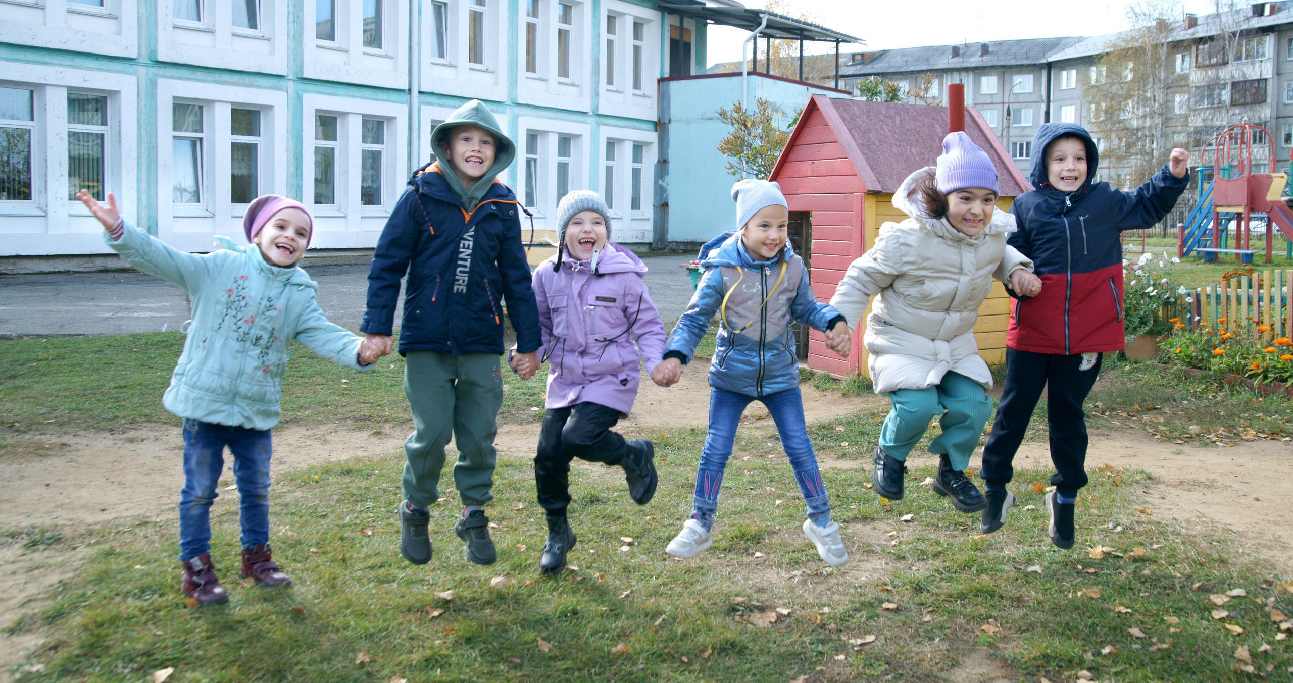 Фотосессия выпускников детского сада в Иркутске