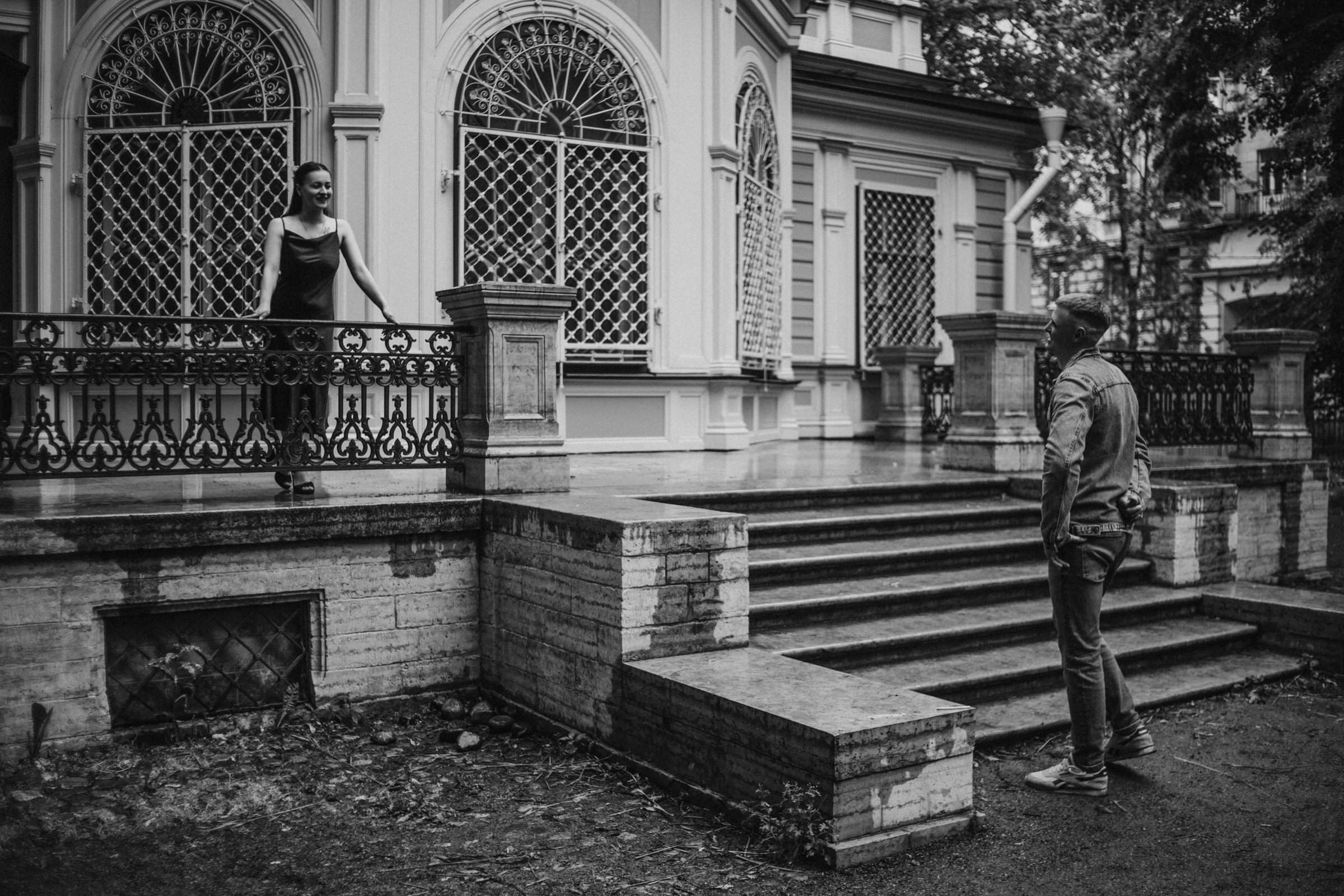 Анастасия и Виктор уличная съёмка на природе. Фотограф в Санкт-Петербурге Ангелина Волкова