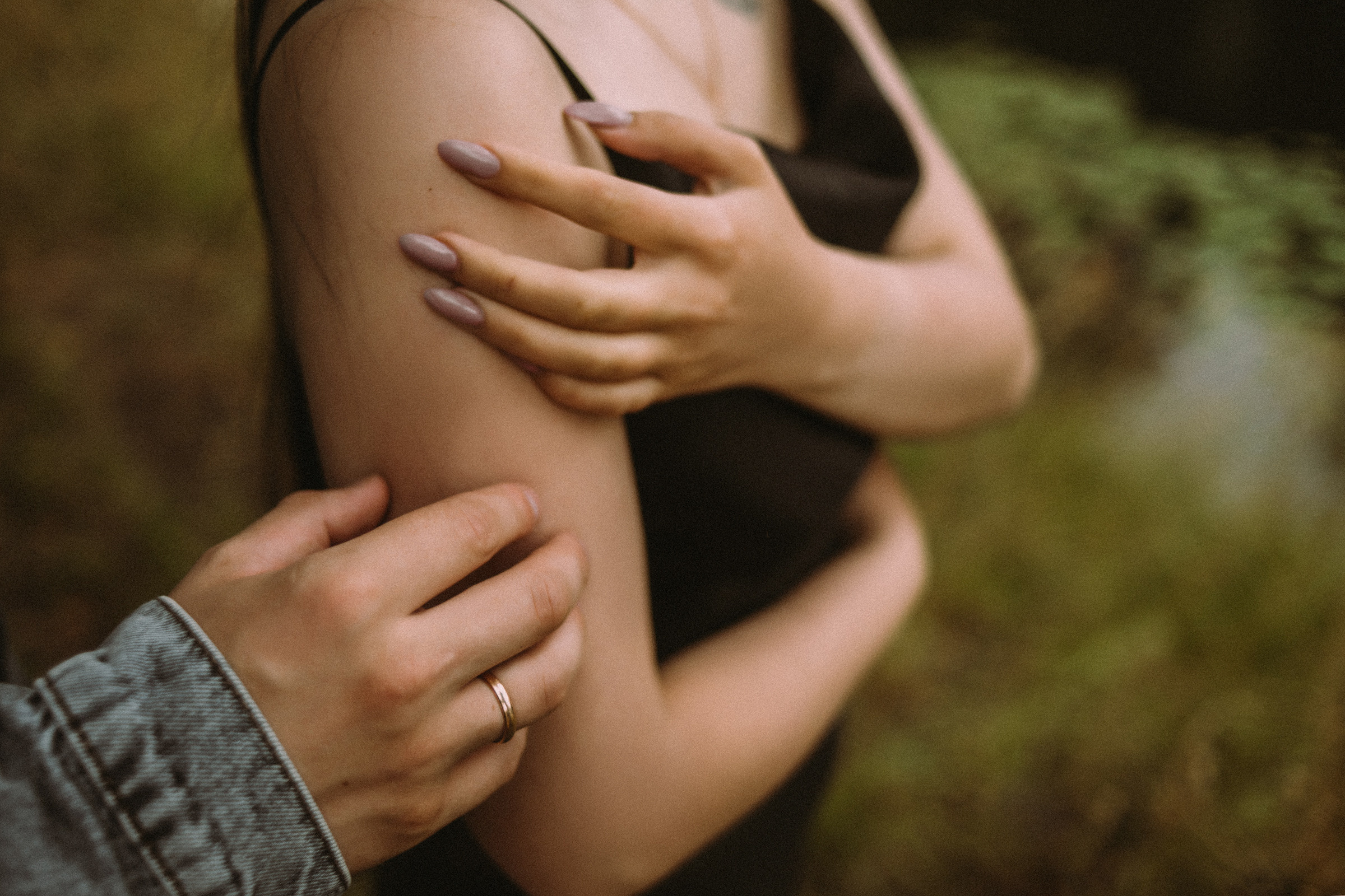 Анастасия и Виктор уличная съёмка на природе. Фотограф в Санкт-Петербурге Ангелина Волкова