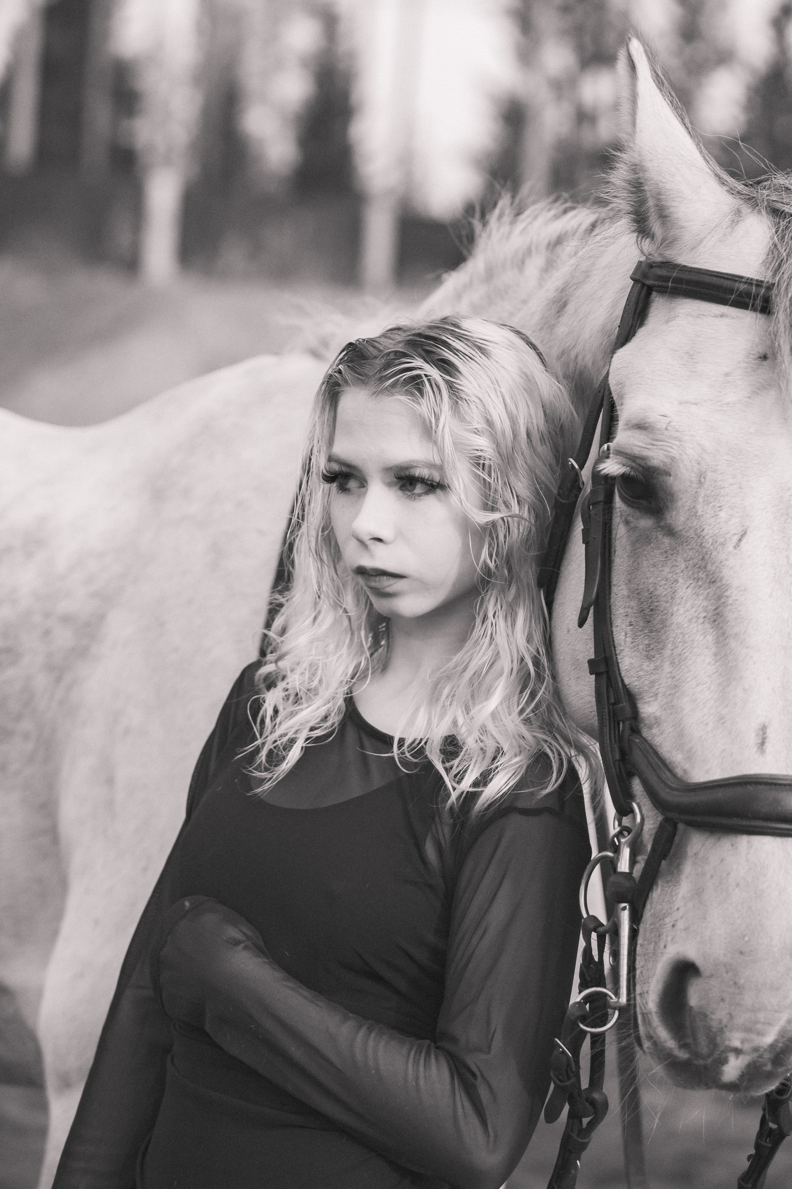 Проект DEFILE. Конный фотограф в Санкт-Петербурге Анна Лебедева