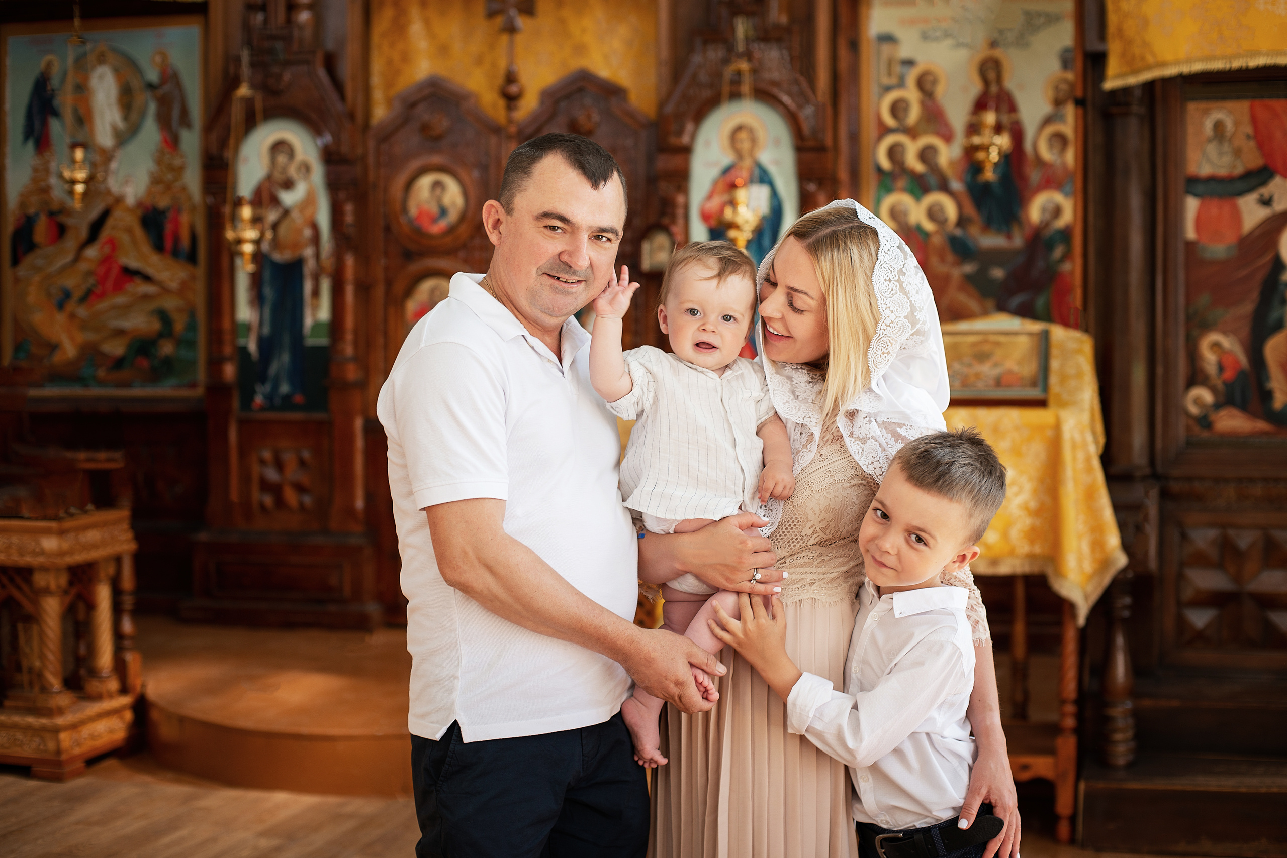 Крещение. Фотограф Олеся Курсанова