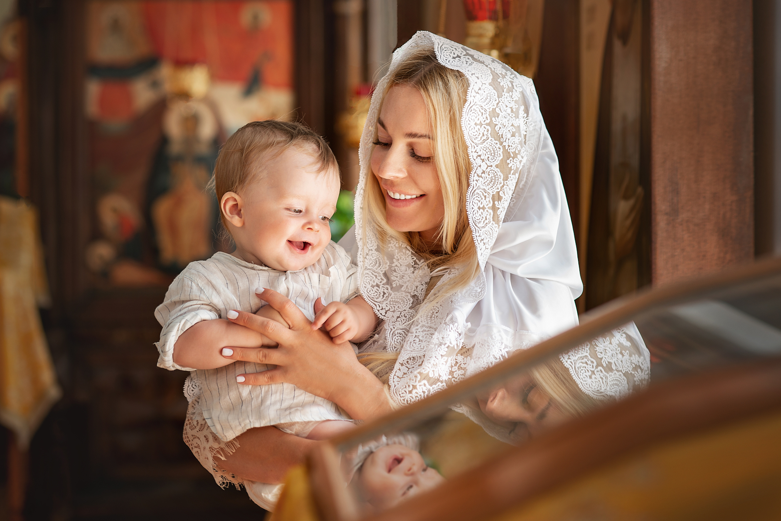 Крещение. Фотограф Олеся Курсанова