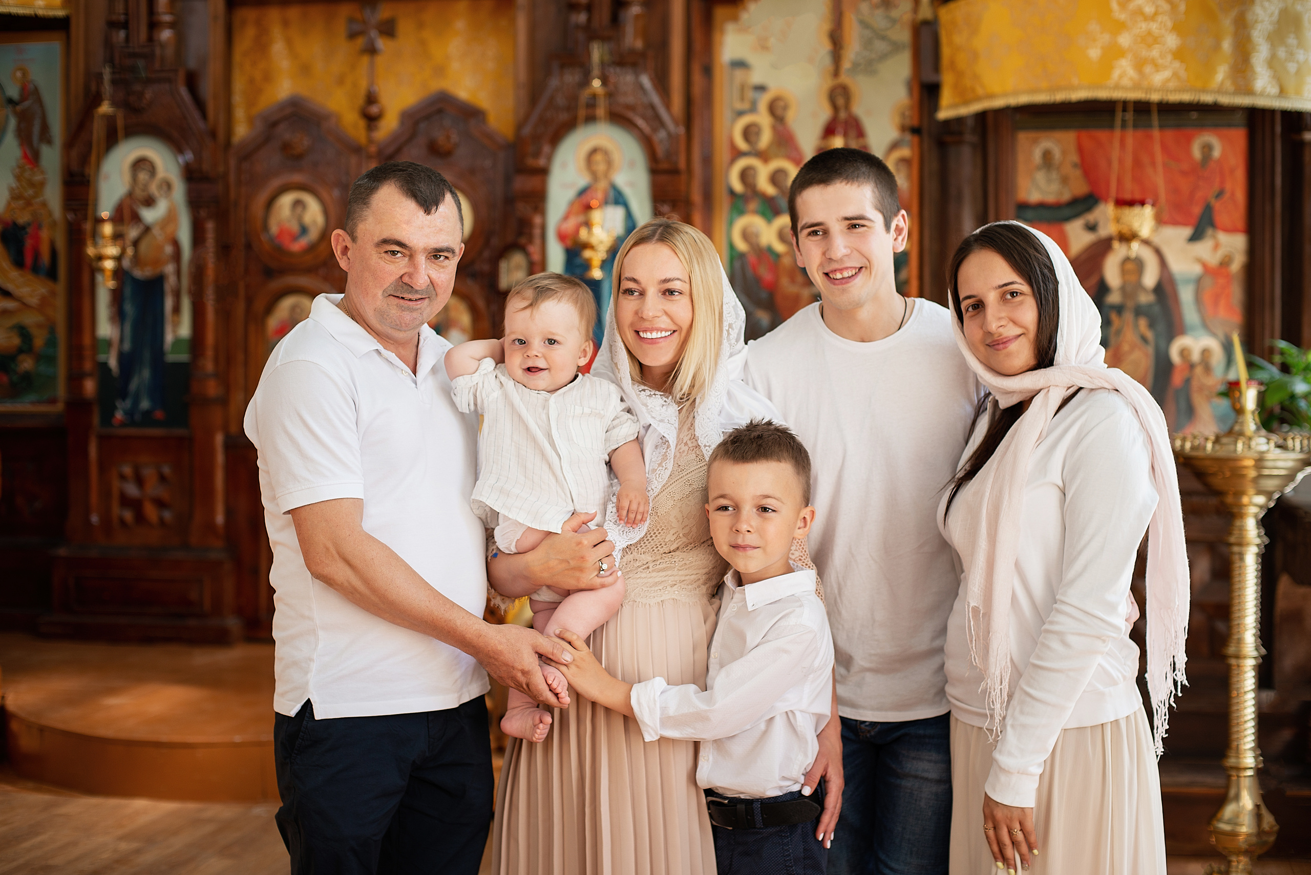 Крещение. Фотограф Олеся Курсанова