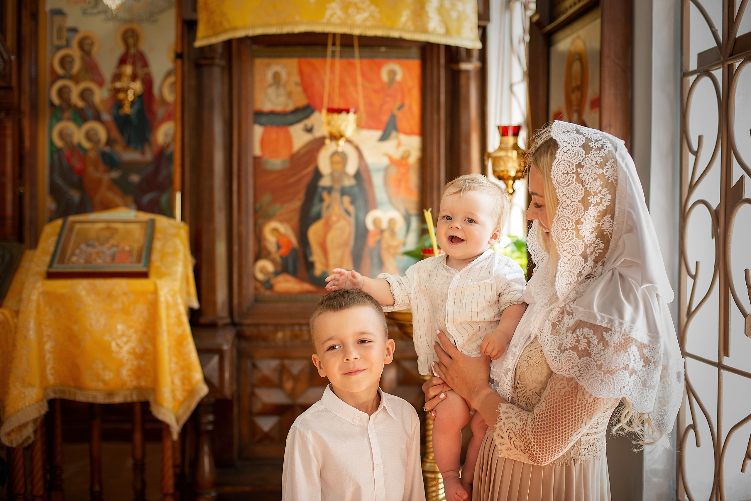 Крещение. Фотограф Олеся Курсанова