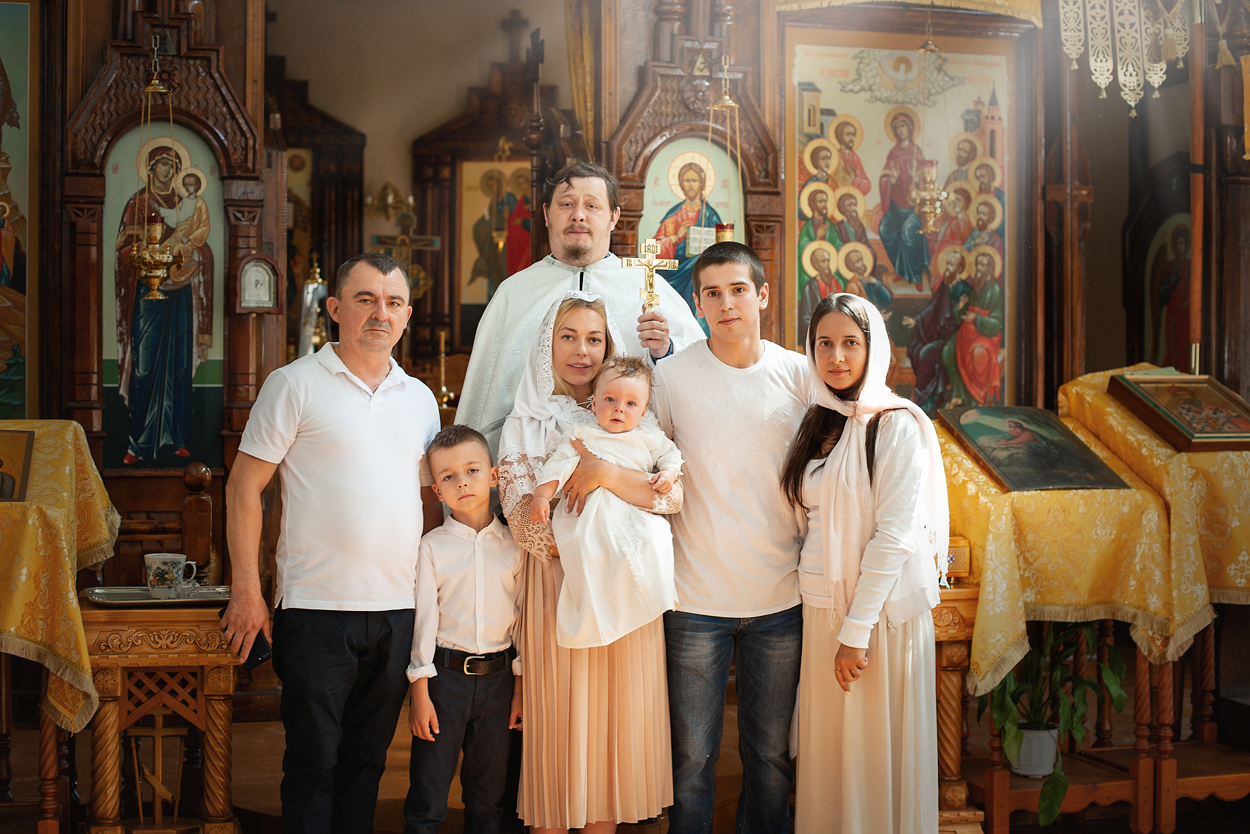 Крещение. Фотограф Олеся Курсанова