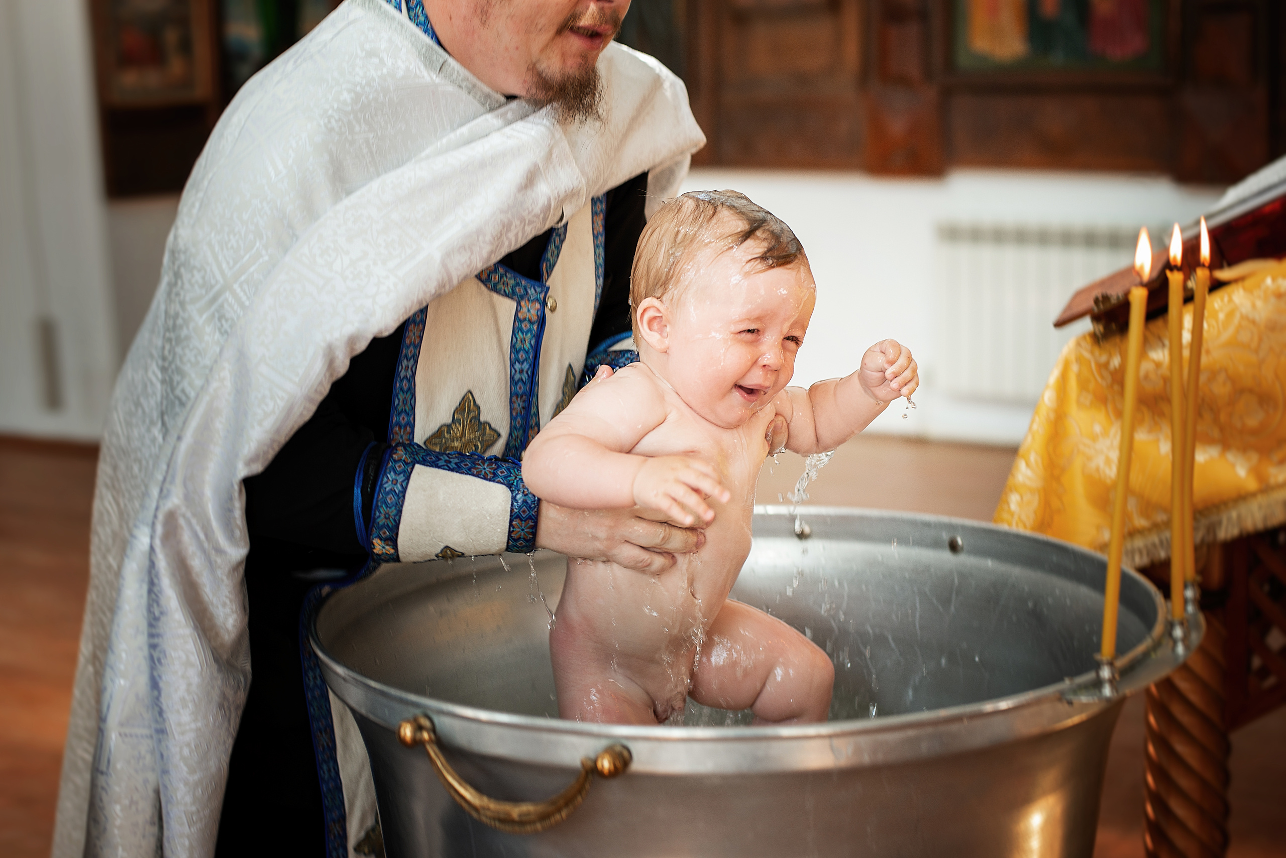 Крещение. Фотограф Олеся Курсанова