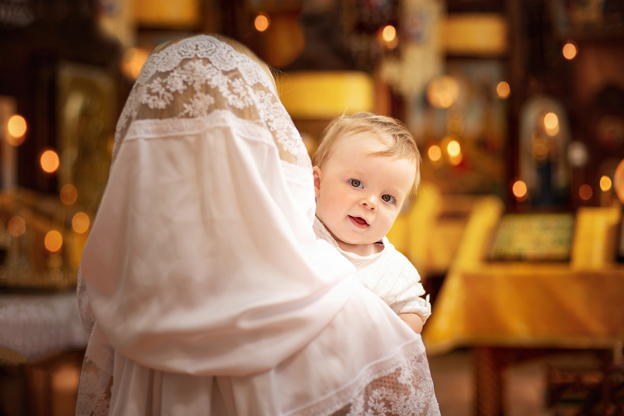 Крещение. Фотограф Олеся Курсанова