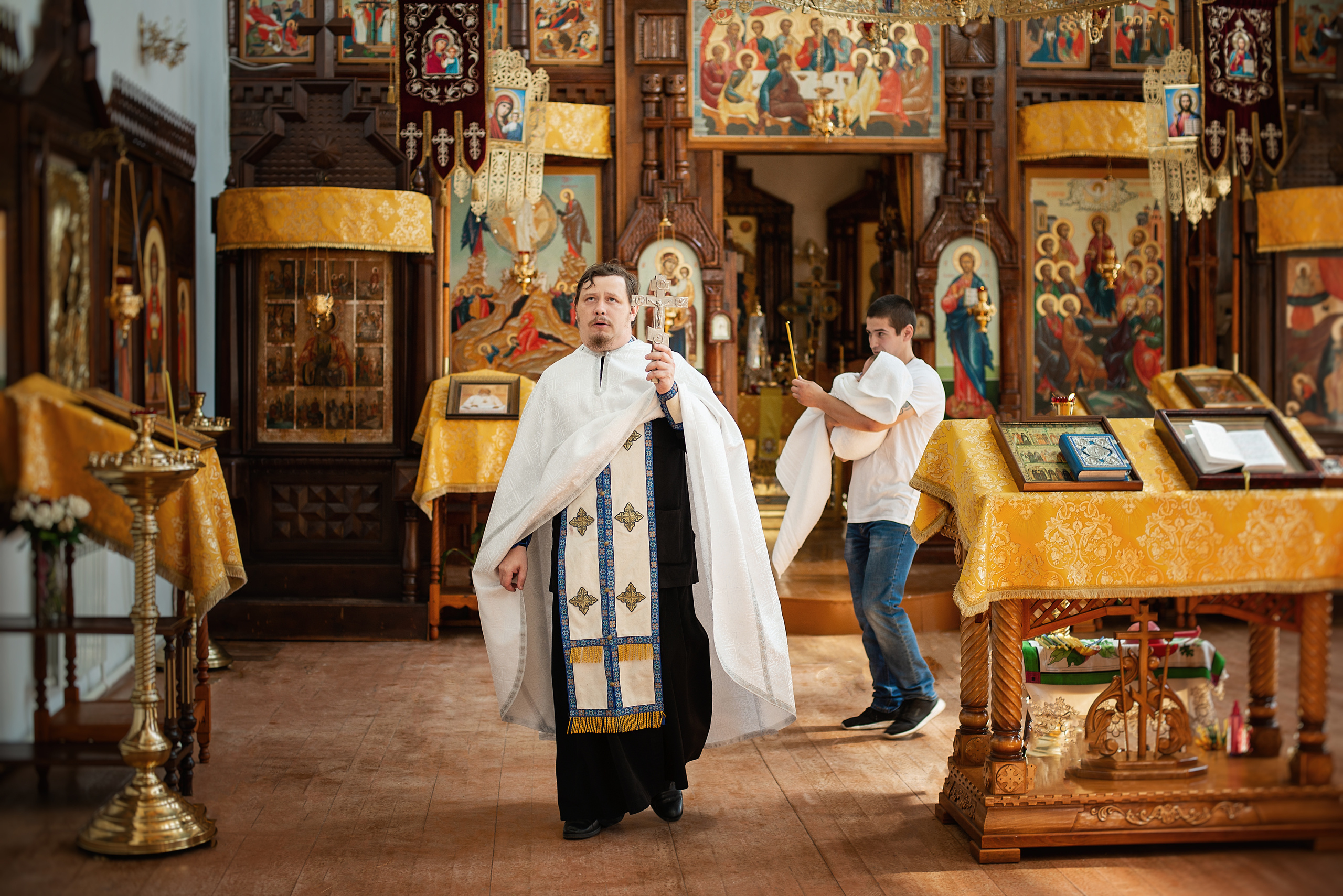 Крещение. Фотограф Олеся Курсанова