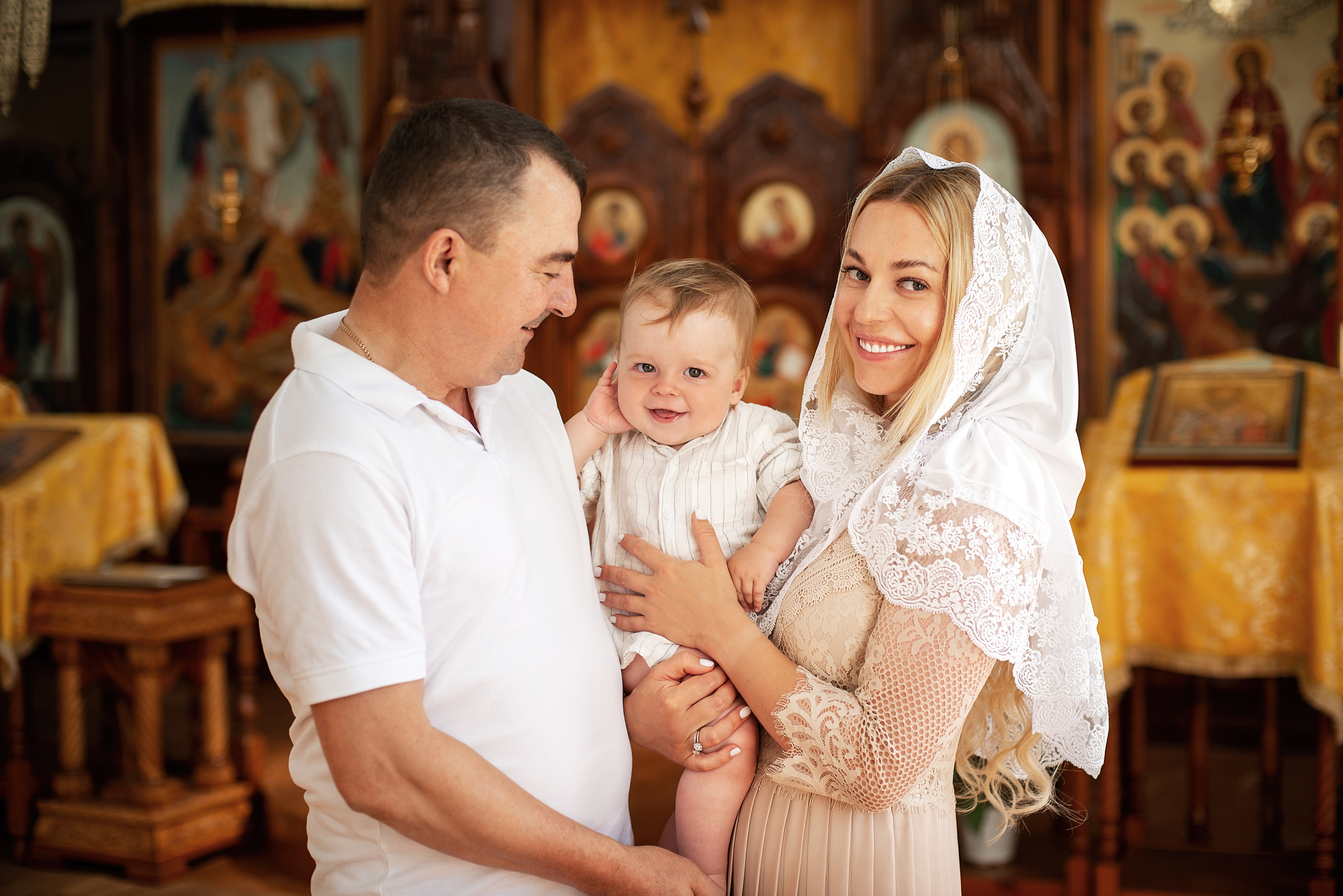 Крещение. Фотограф Олеся Курсанова