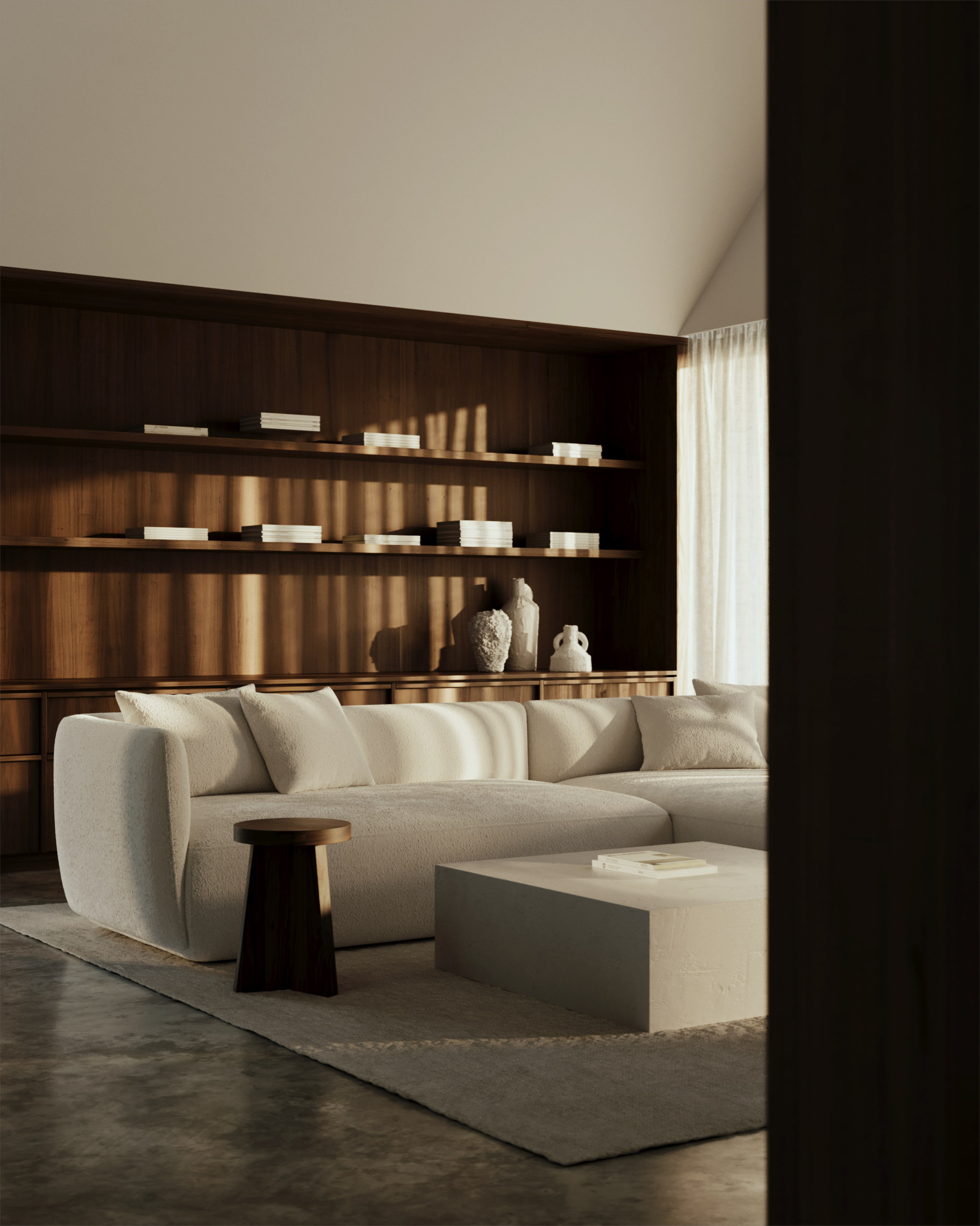 Walnut House by Adam Kane Architects. Cg artist Shchapov Dmitry