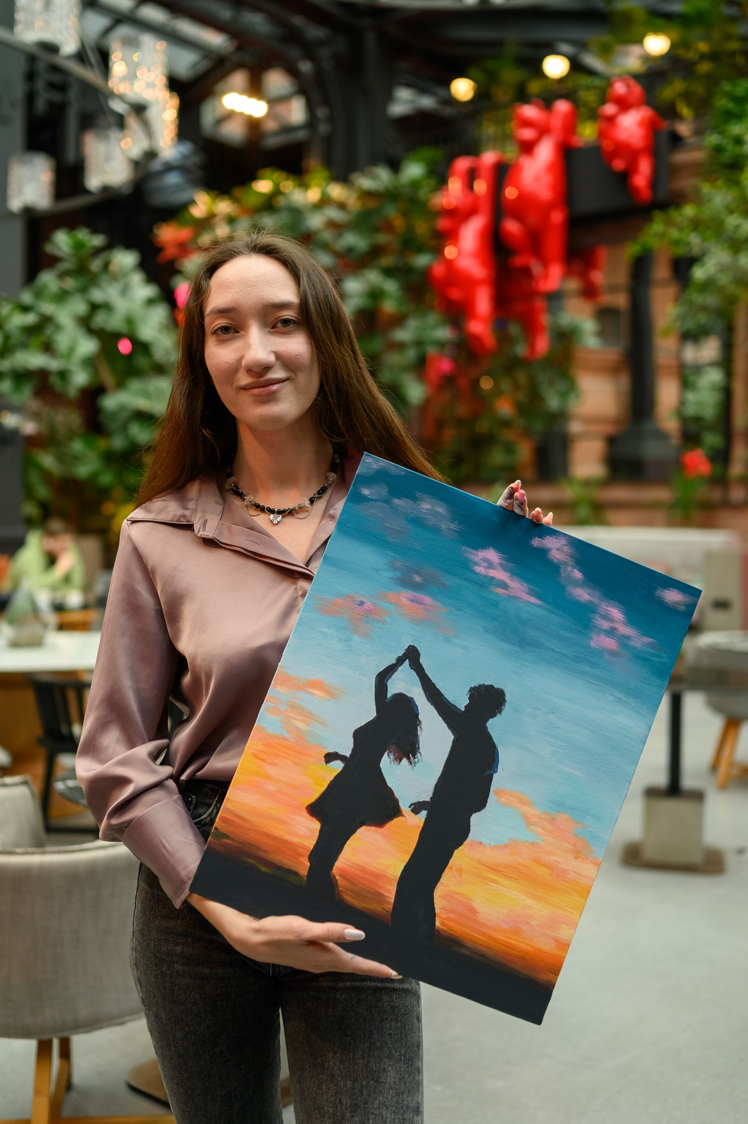 Фотосъемка творческого мастер-класса в ресторане