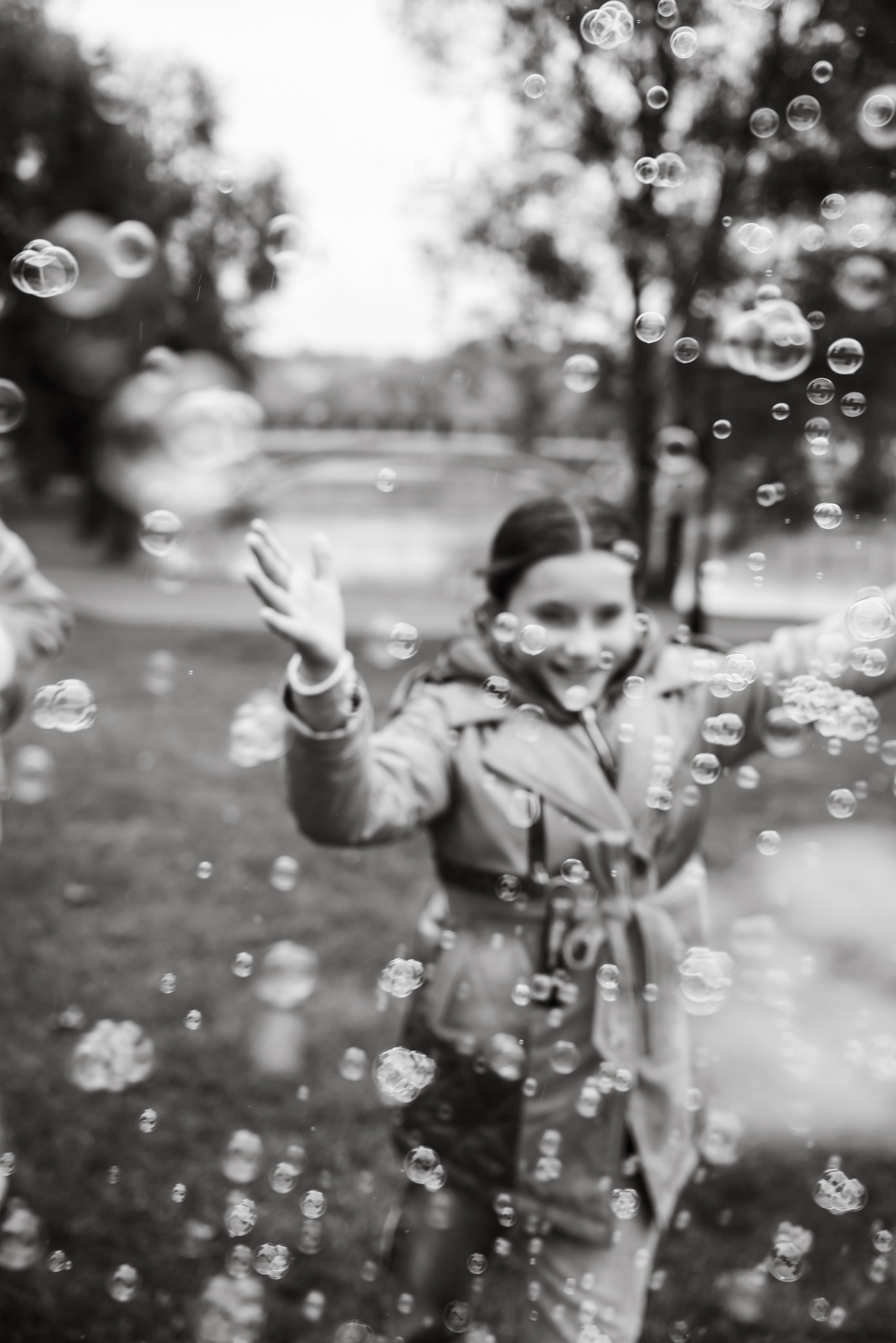 Дождливое день рождения в парке Царицино. Фотограф Ксения Огородова портфолио