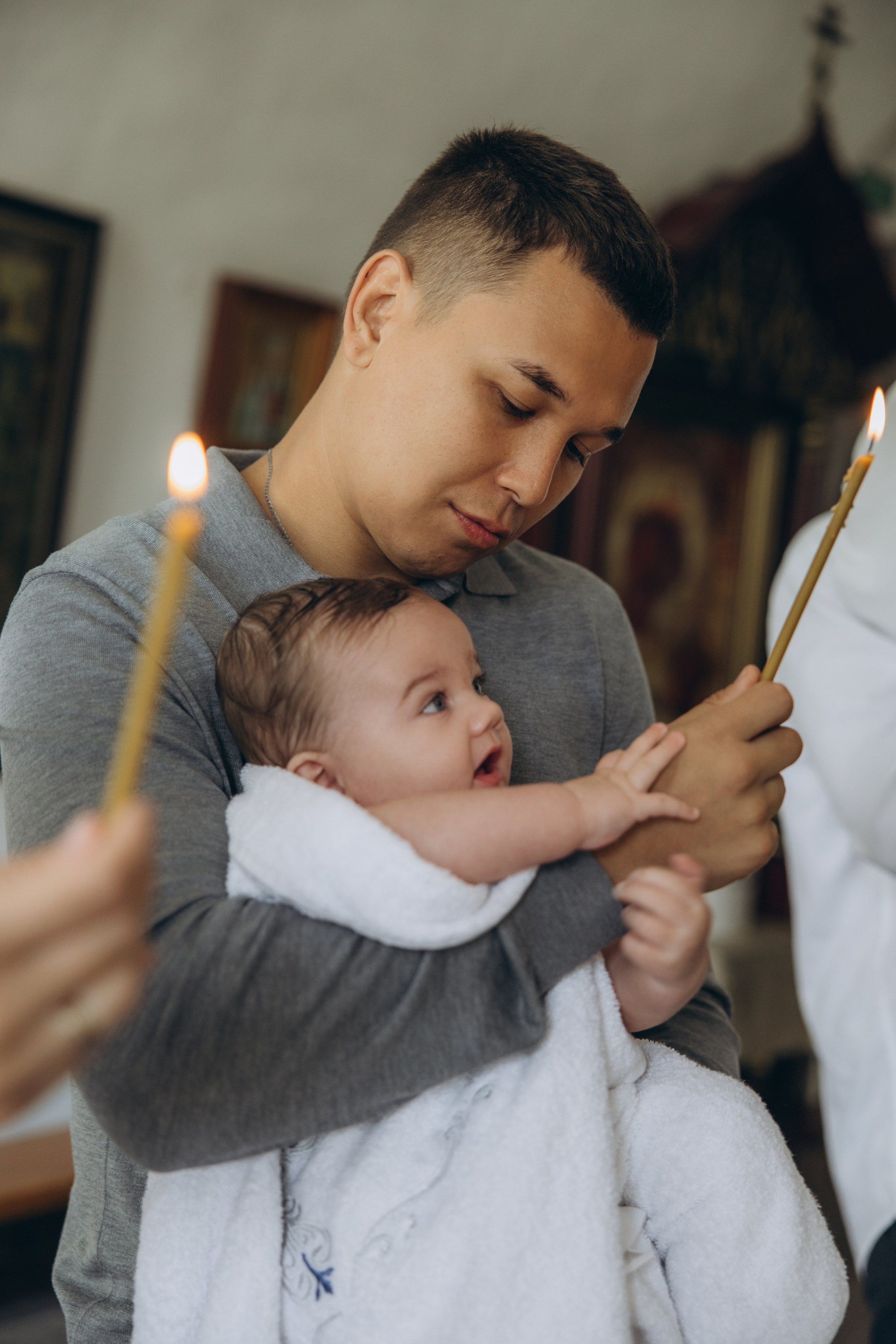 Крещение Демида. Свадебный, семейный фотограф в Иркутске Светлана Макаричева