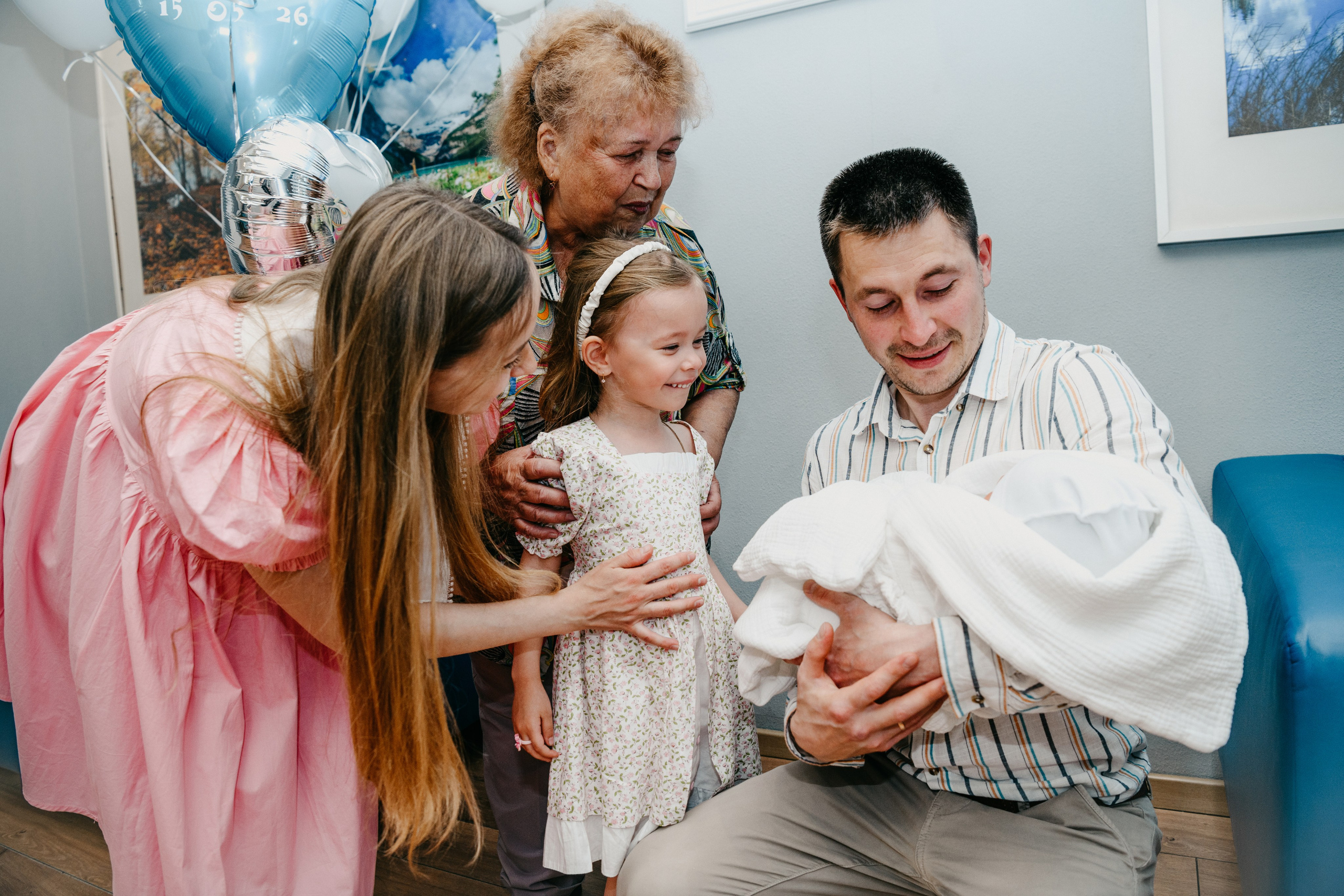 Выписка Ивана. Фотограф на выписку из роддома в Москве и МО