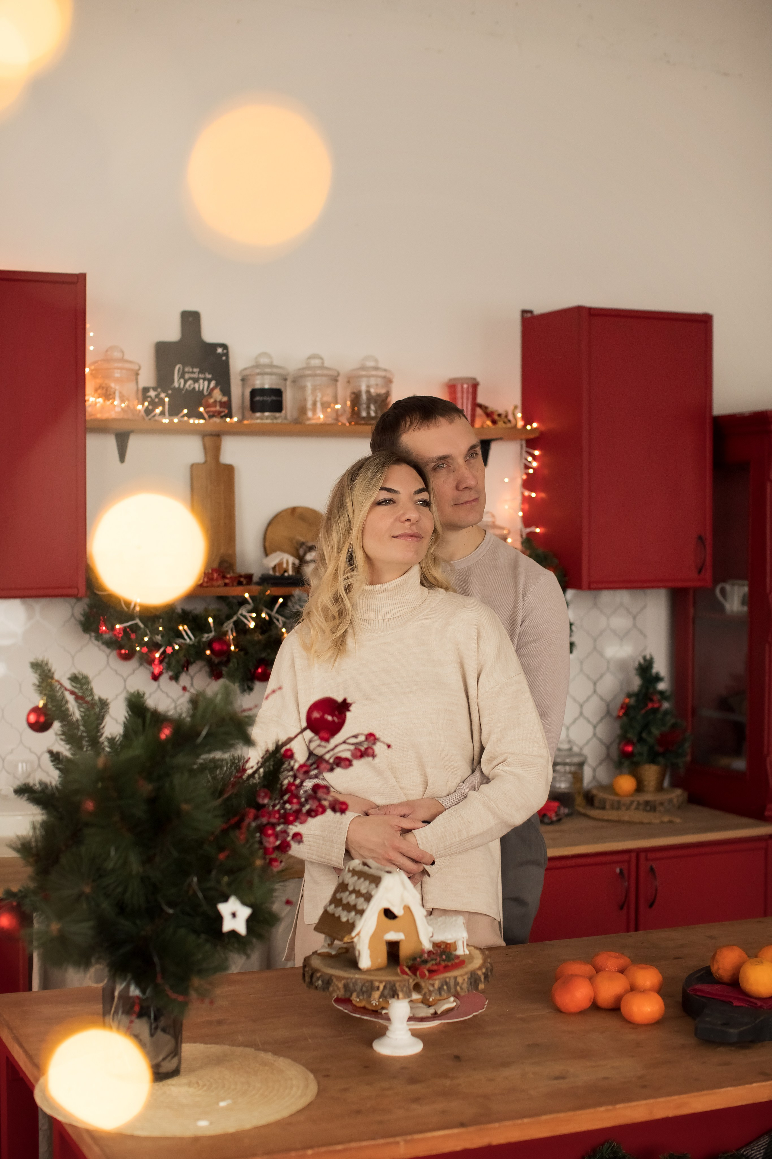 Новогодние объятия. Семейный и детский фотограф в Саратове Полина Коткина