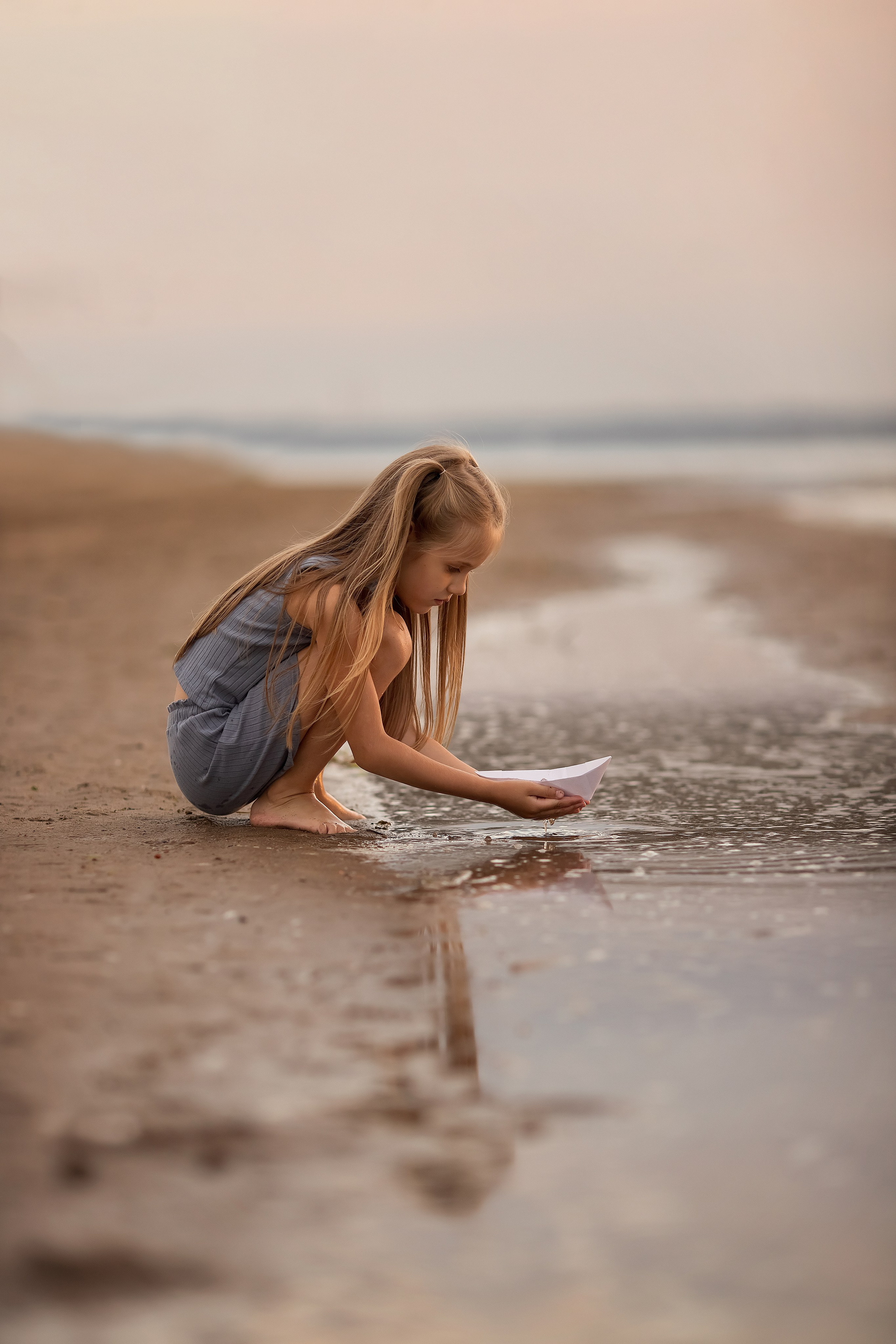 Босиком в закат. Семейный и детский фотограф в Саратове Полина Коткина