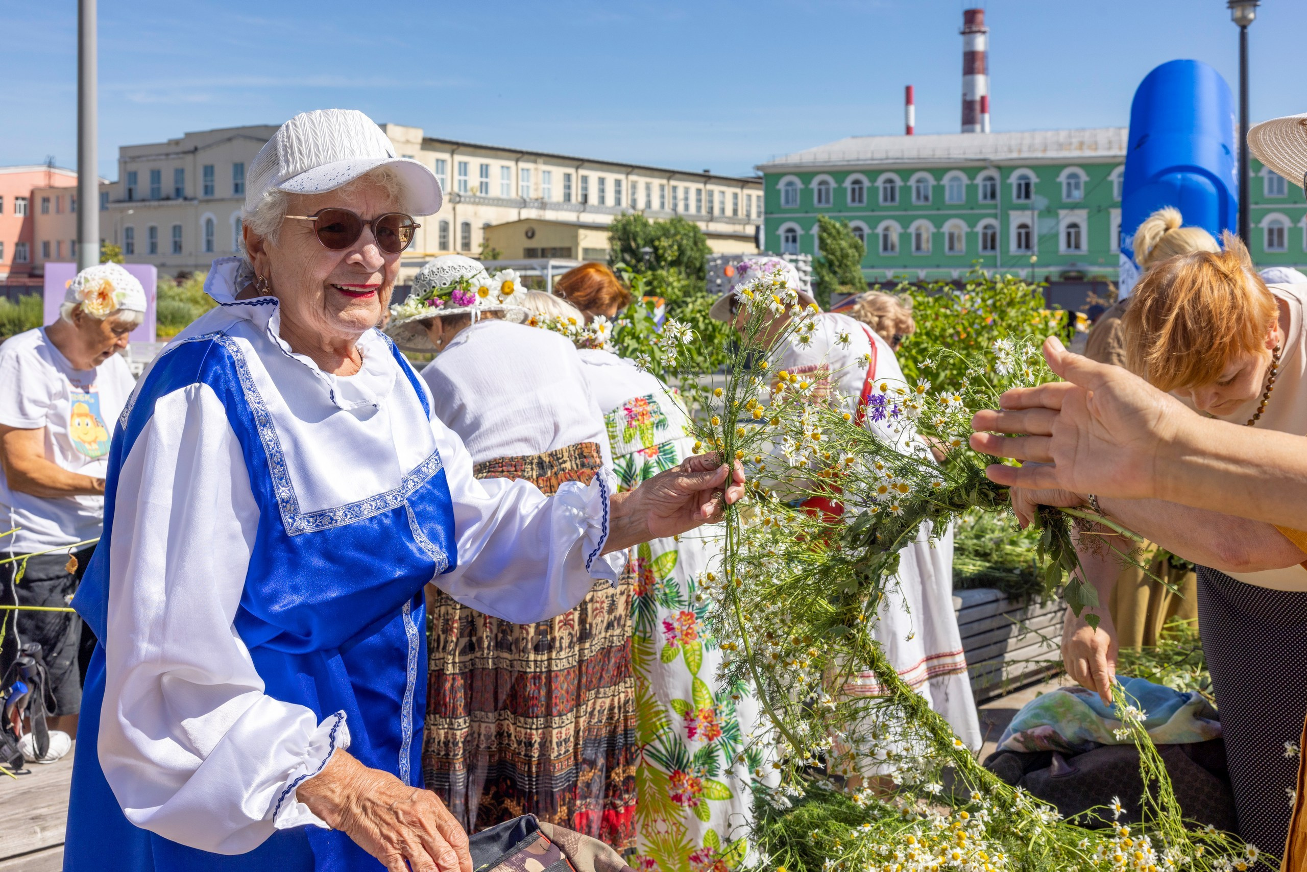 Фестиваль «Ромашковый хоровод». Северная ходьба. Фотограф в Туле Крупский АнДРей. Фотостудия «КАДР71» в Туле
