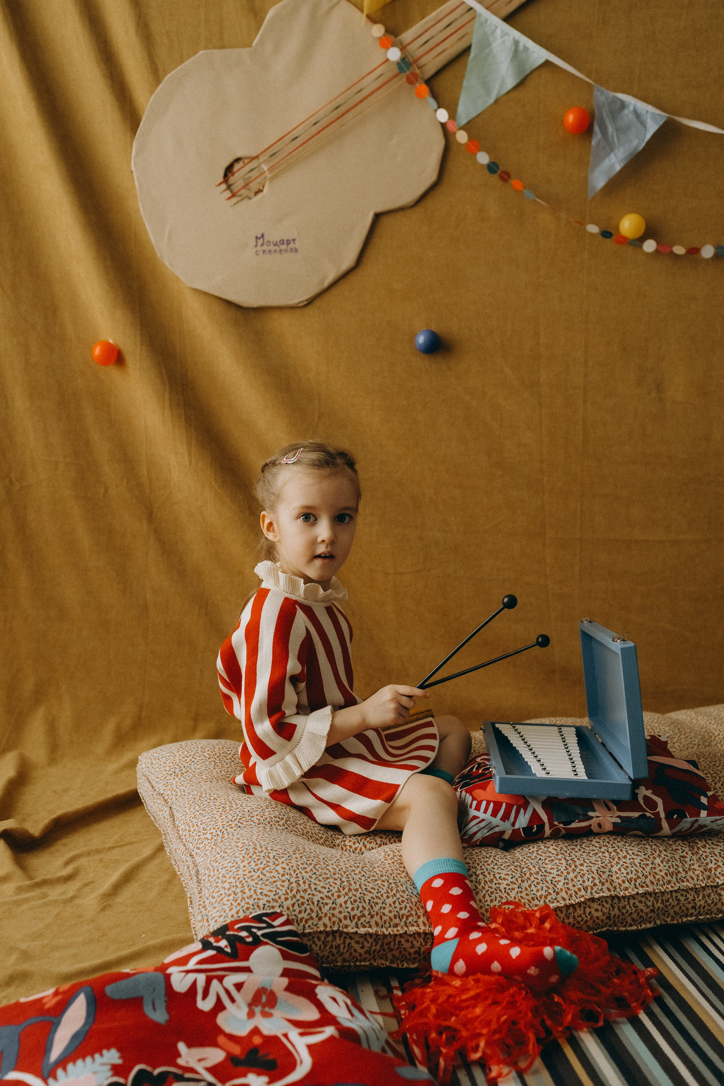 Съемка для «Моцарта с пеленок». Главная