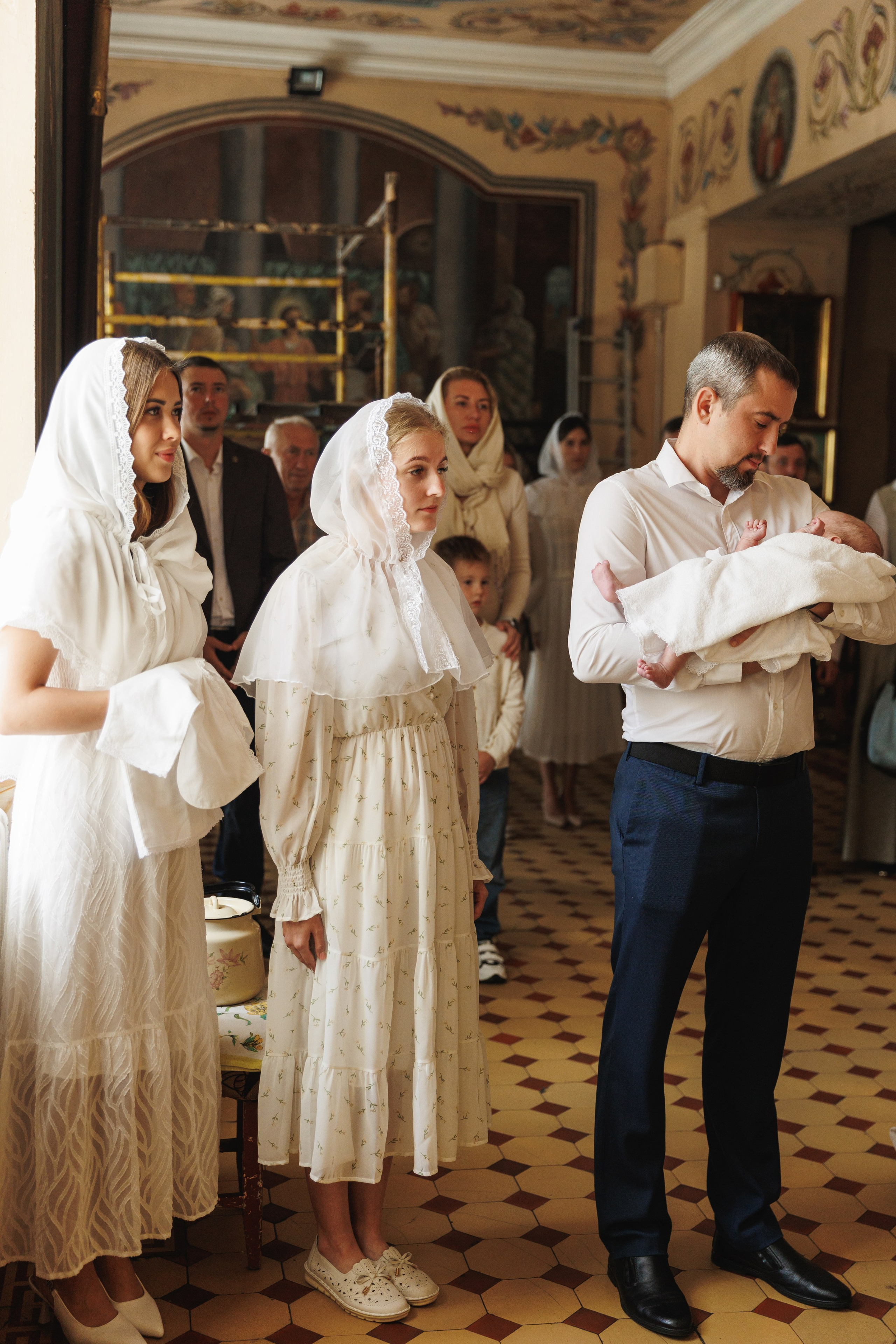 Таинство крещения церковь Николая Чудотворца г. Щелково. Фотограф Щелково/ Москва Татьяна Жучкова