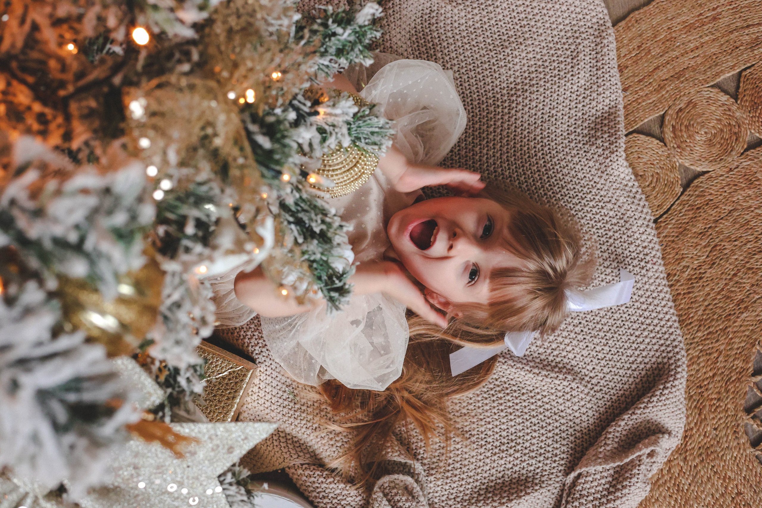 Новогодняя история «Кира и ее семья». Фотограф в Москве Анастасия Калинина