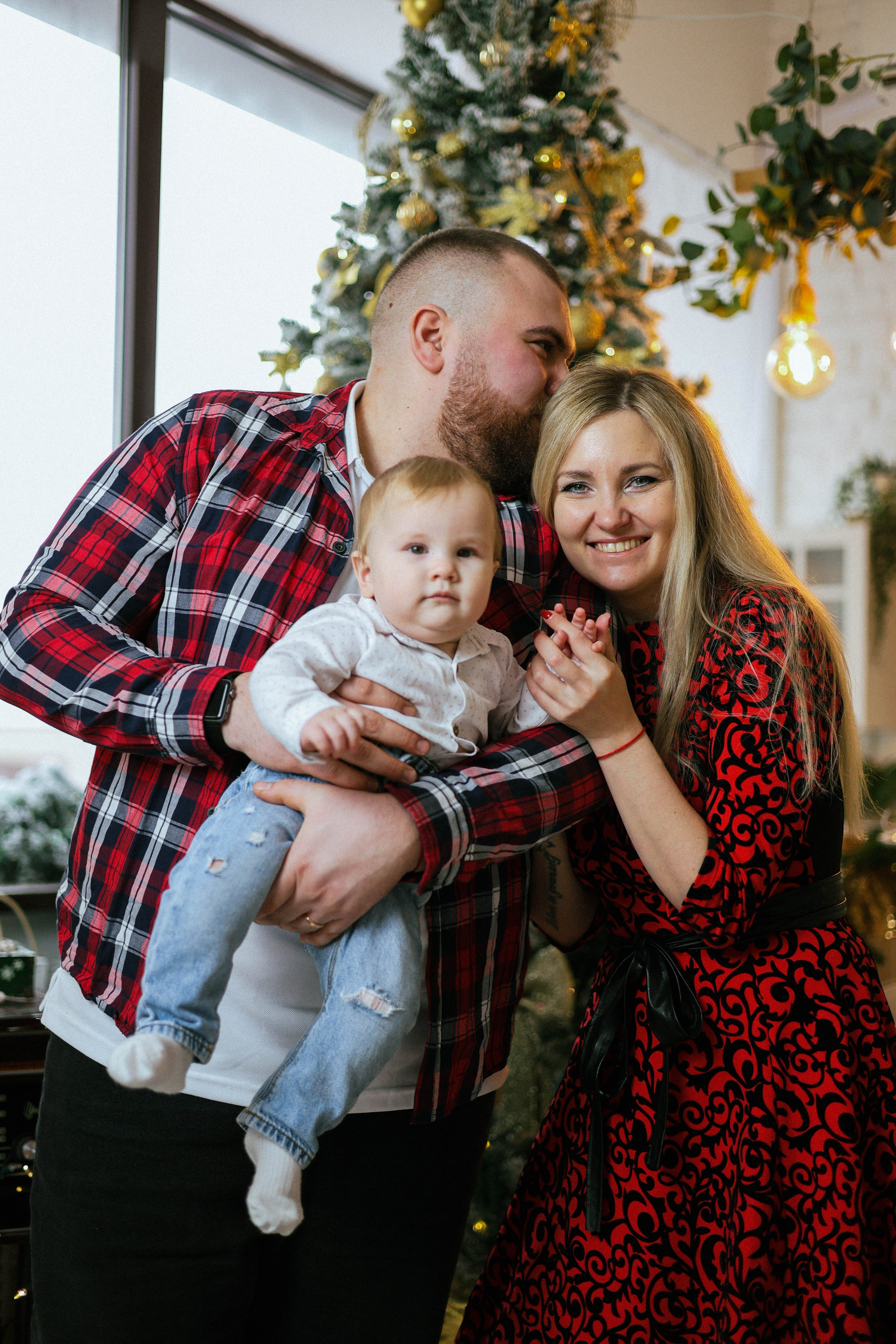 Новогодняя история «Валентина и ее семья». Фотограф в Москве Анастасия Калинина