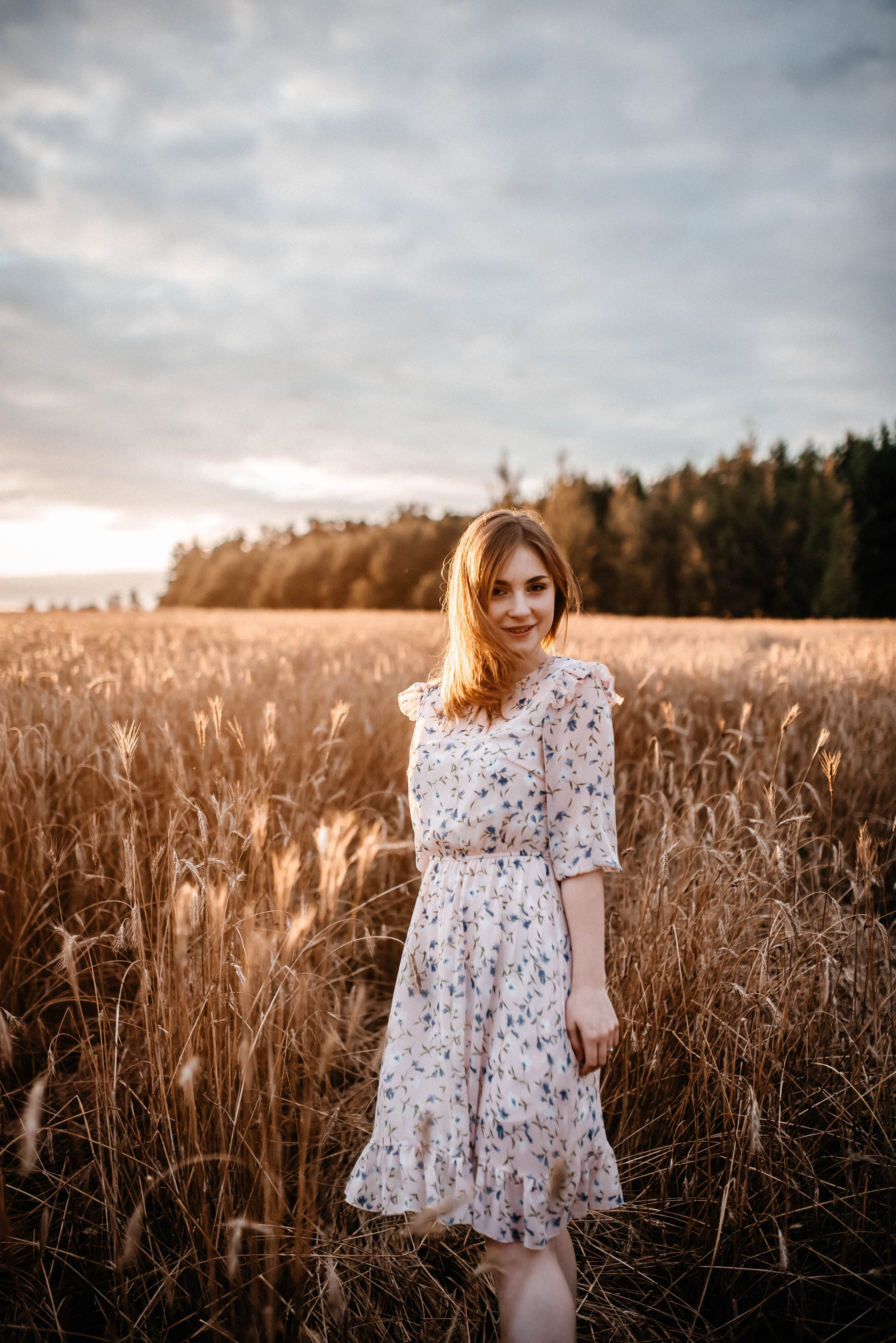 Маша, лето, закат. Главная