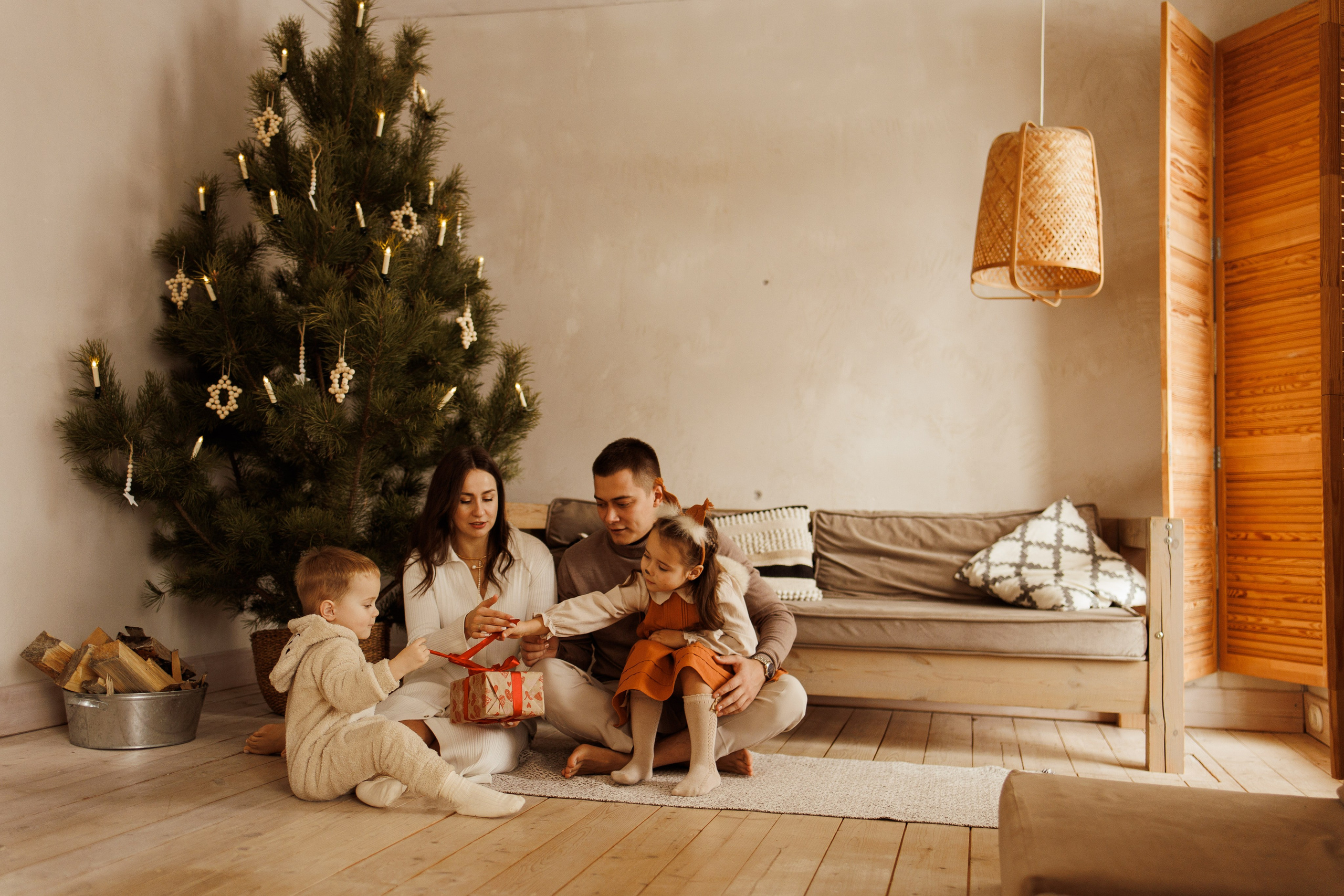 Новогодняя семейная фотосессия в Екатеринбурге