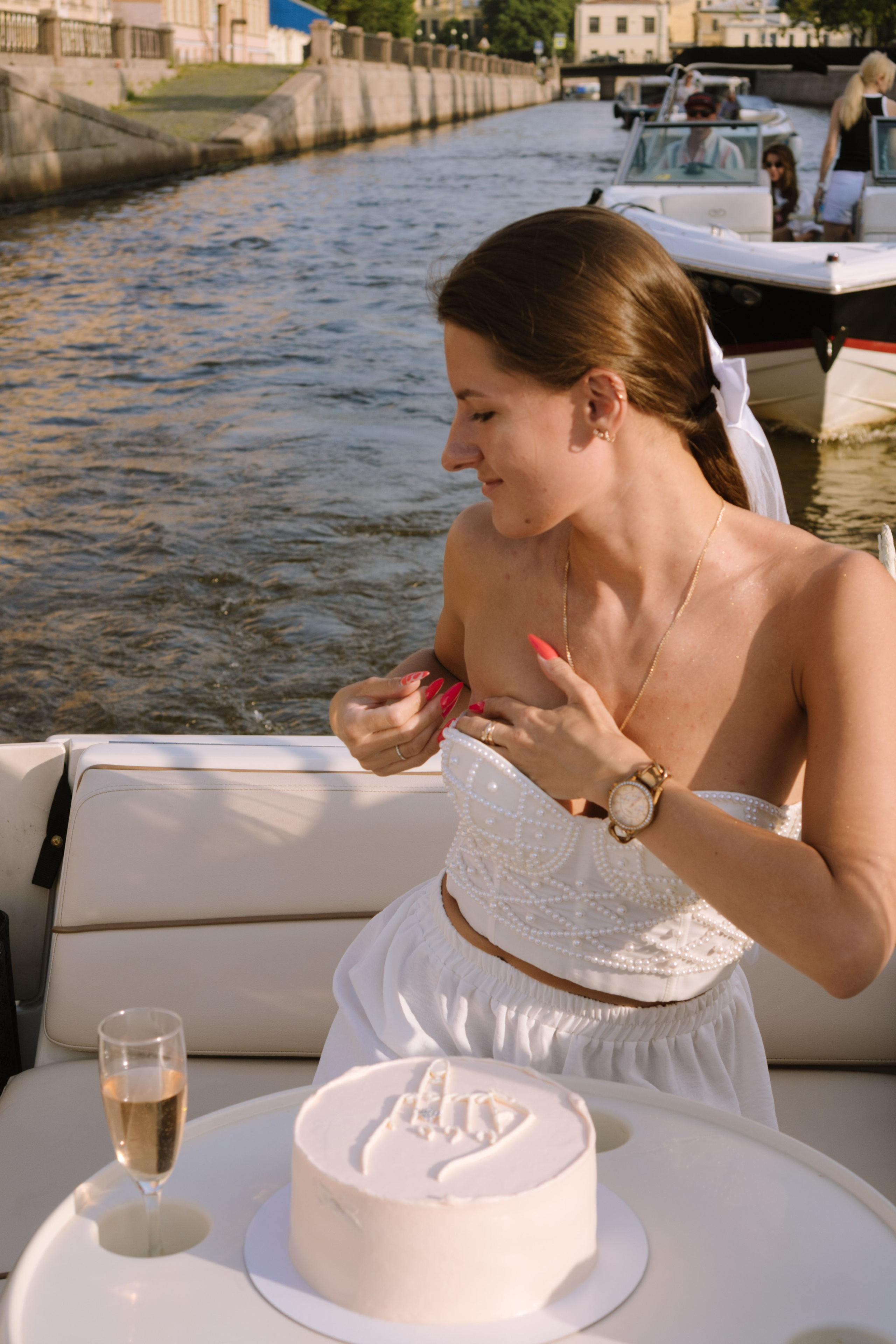 ДЕВИЧНИК НА КАТЕРЕ. Профессиональный фотограф, Санкт-Петербург — Виктория Богомолова