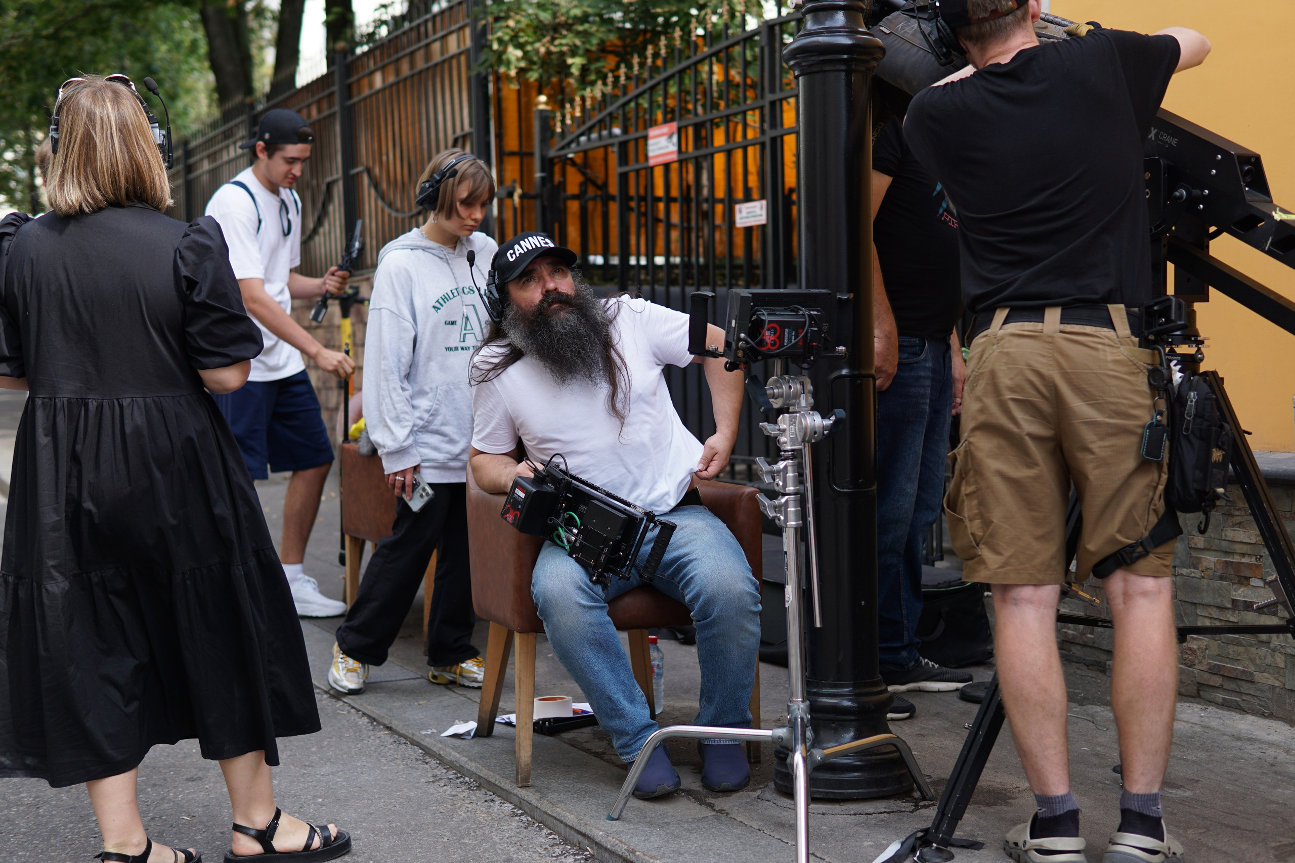 Бэкстейдж на киноплощадке. Фотограф в Москве Юлия Першина