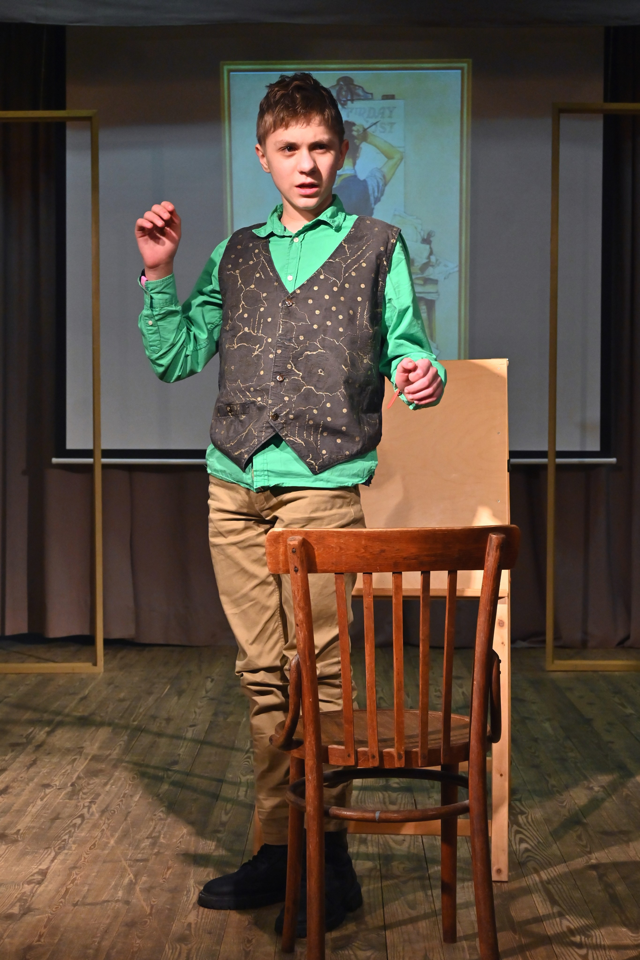 Юные театралы 09.02.2024. Профессиональный фотограф в Москве Алёна Котова