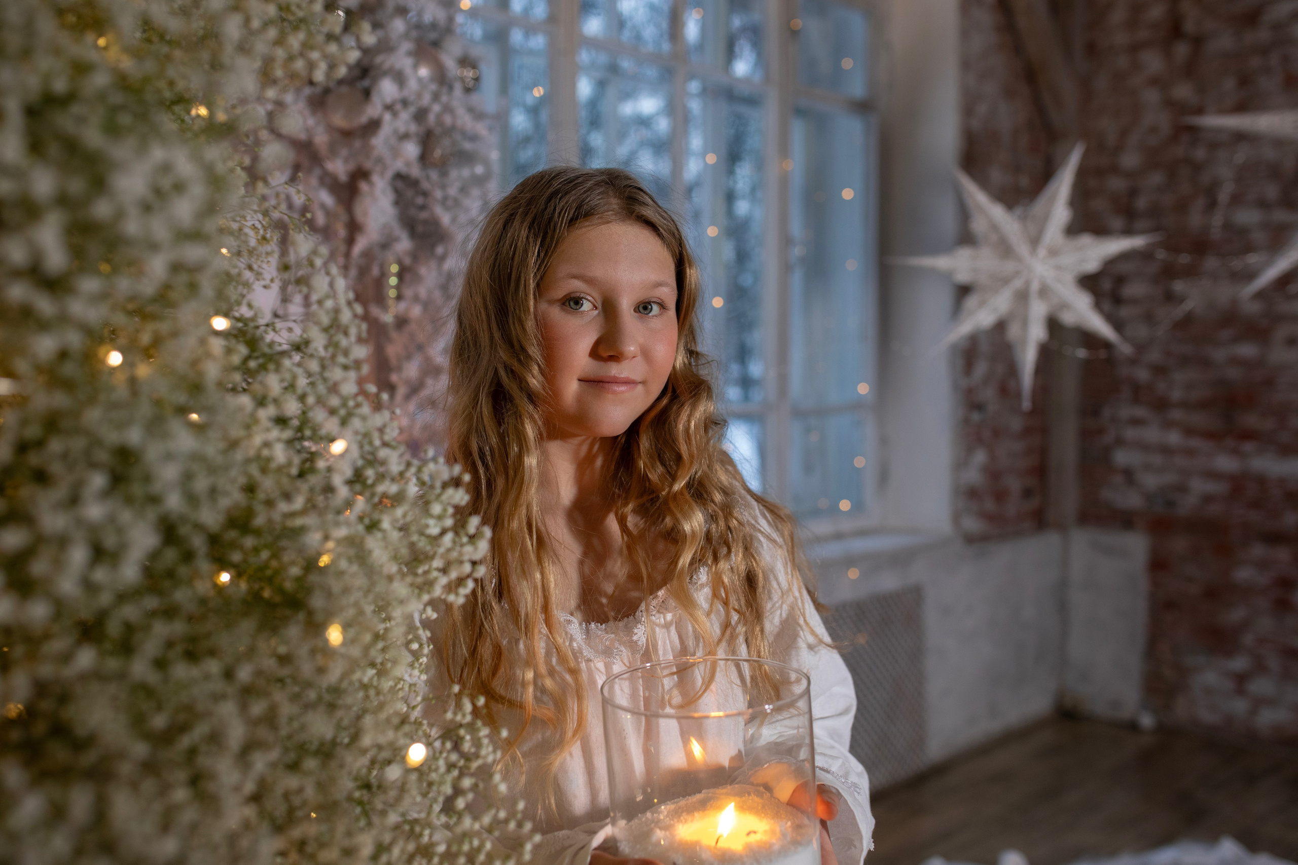 Новогодняя фотосессия Анны с детьми. Арт- фотограф Москва