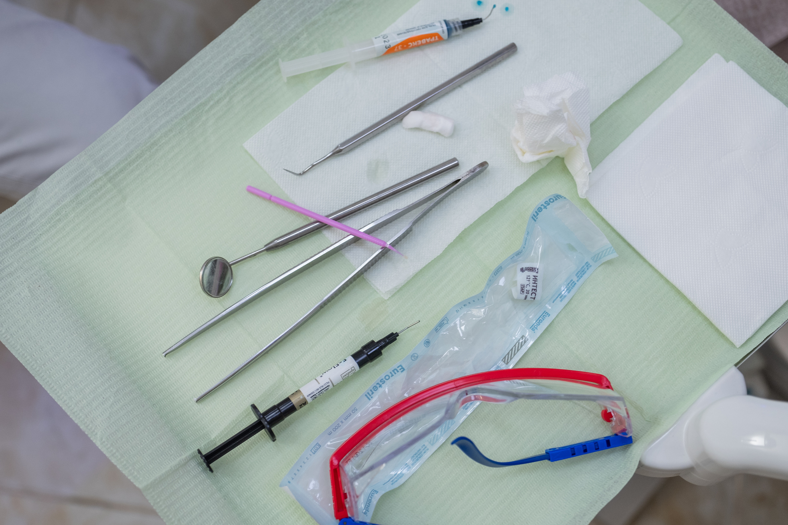 Контент фотосессия для стоматолигии в Санкт-Петербурге