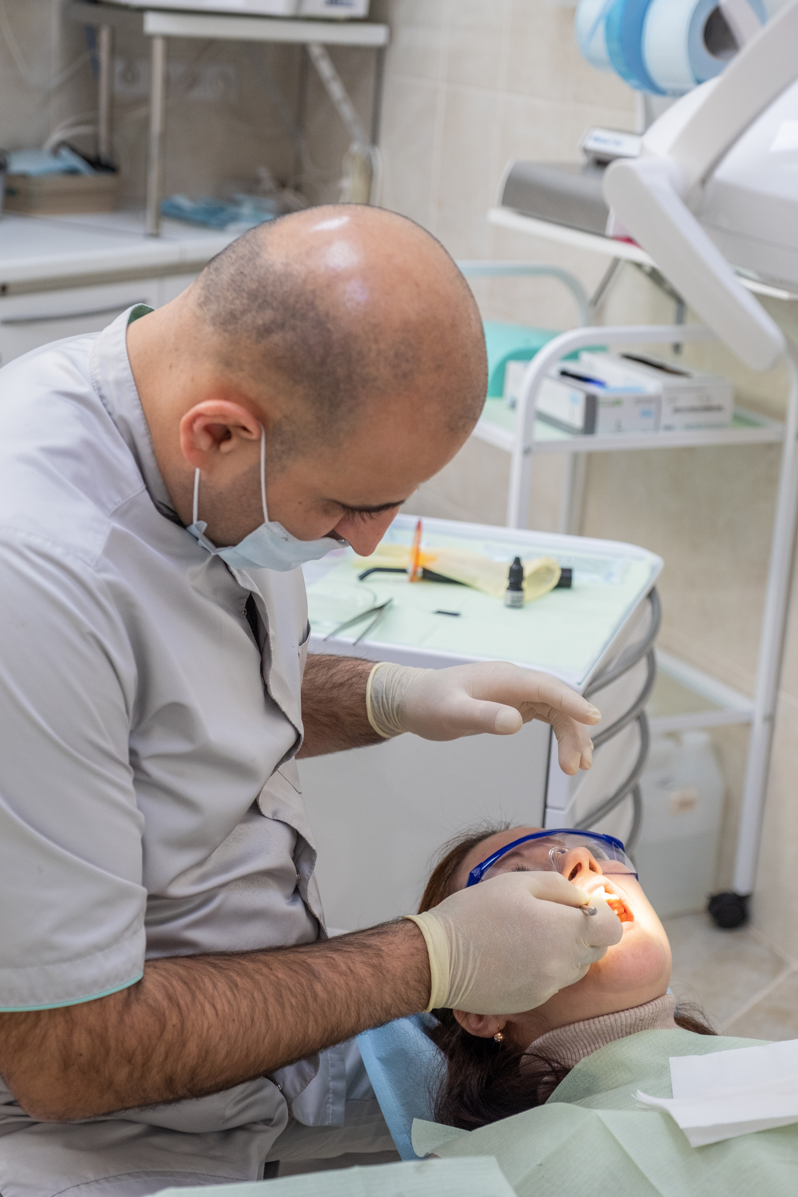 Контент фотосессия для стоматолигии в Санкт-Петербурге