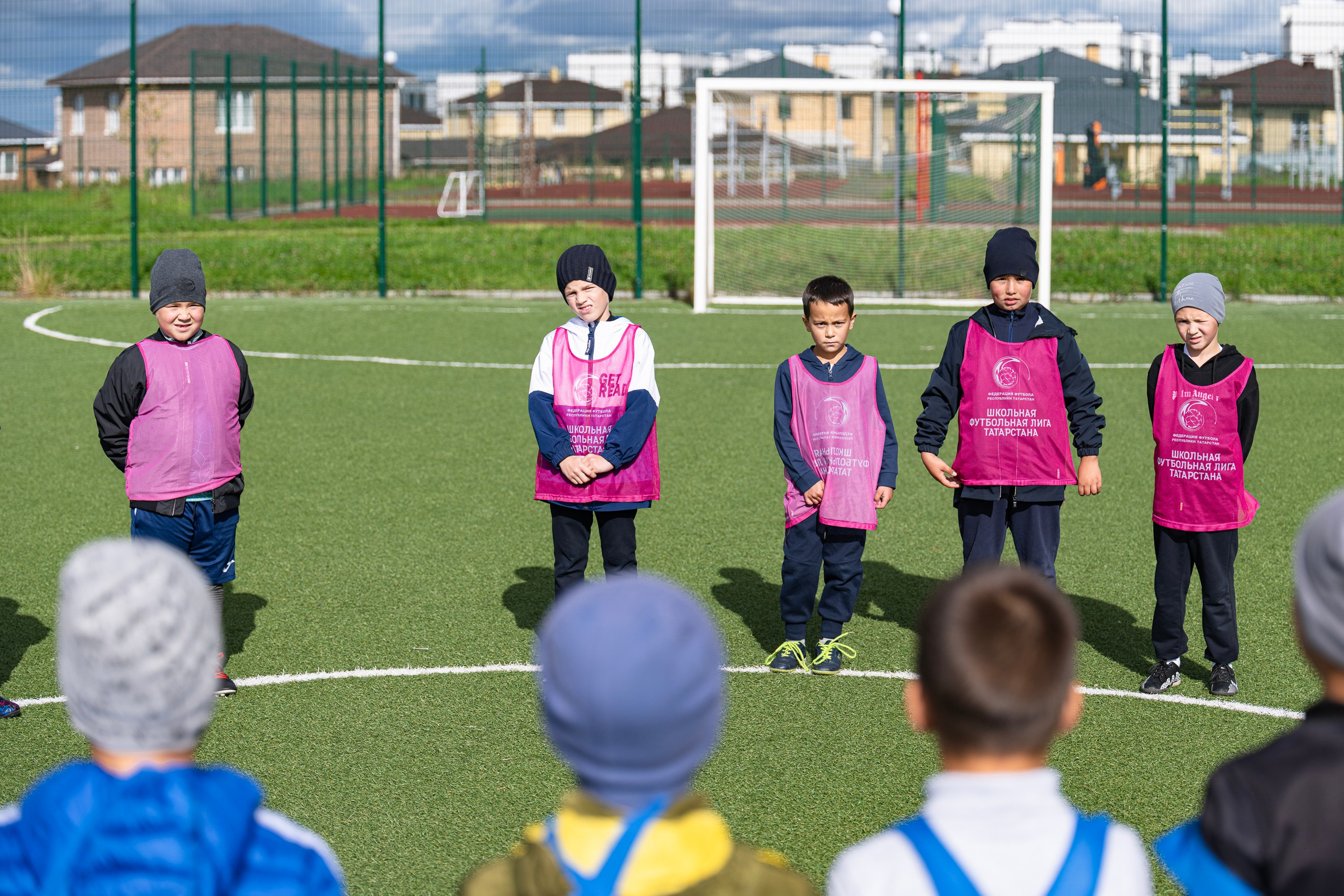 Детский футбол. Республика Татарстан, Высокогорский район, с. Высокая Гора. Свадебный фотограф в Казани, и Зеленодольске Радик Мухаметов