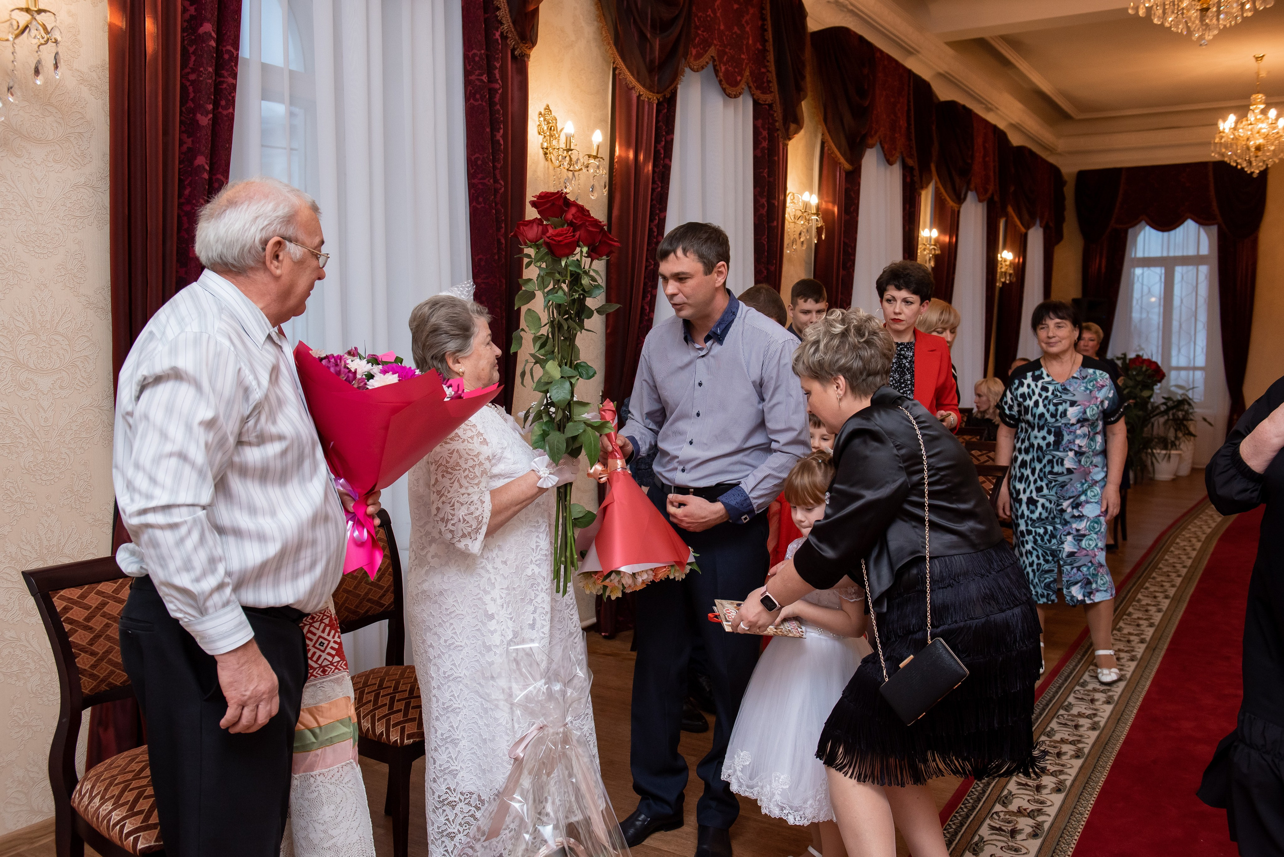 Золотая свадьба Холиных. Семейный и свадебный фотограф в Ельце Юлия Дякина