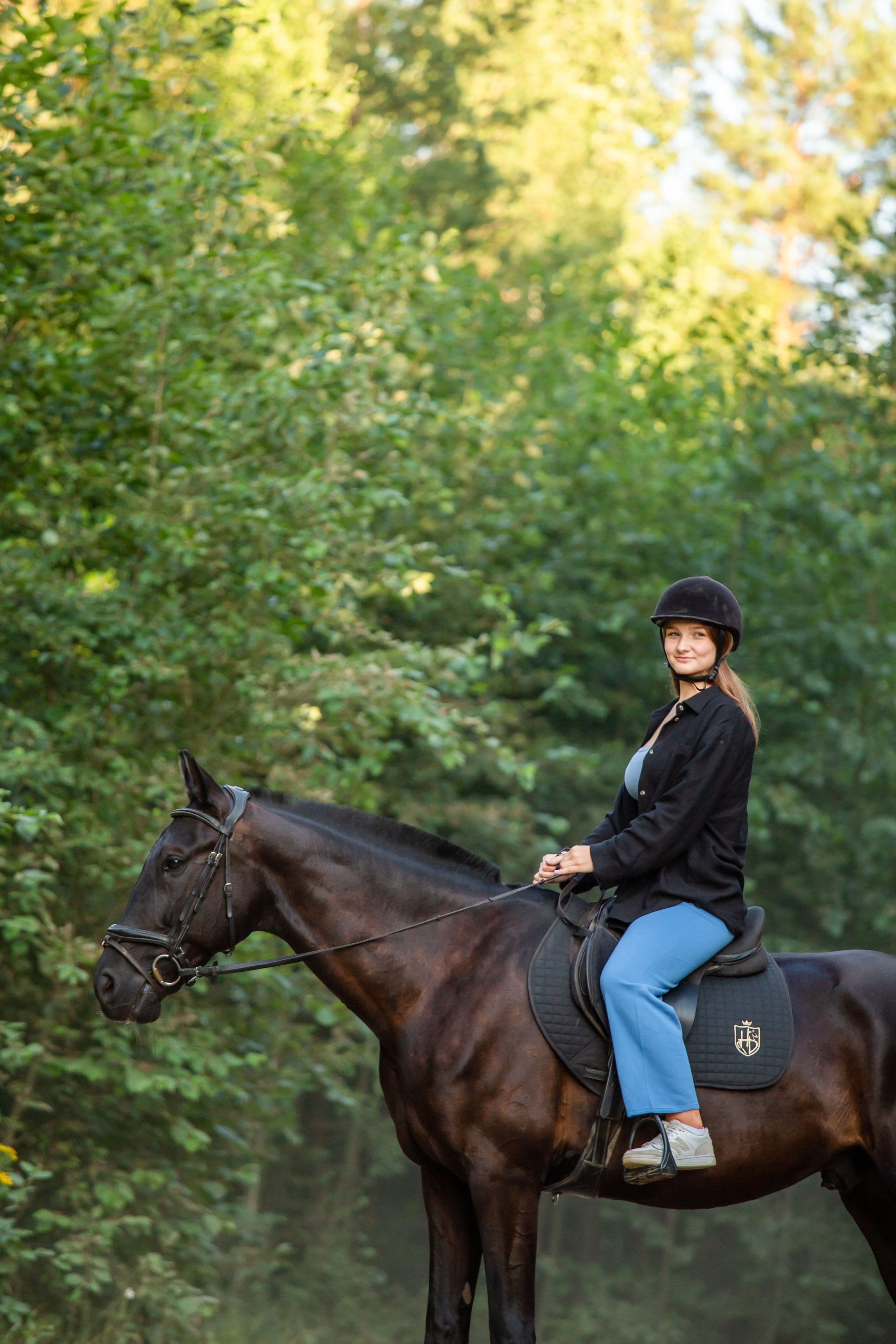Фотопрогулки с Гороскопом. Конный фотограф в Санкт-Петербурге Анна Лебедева