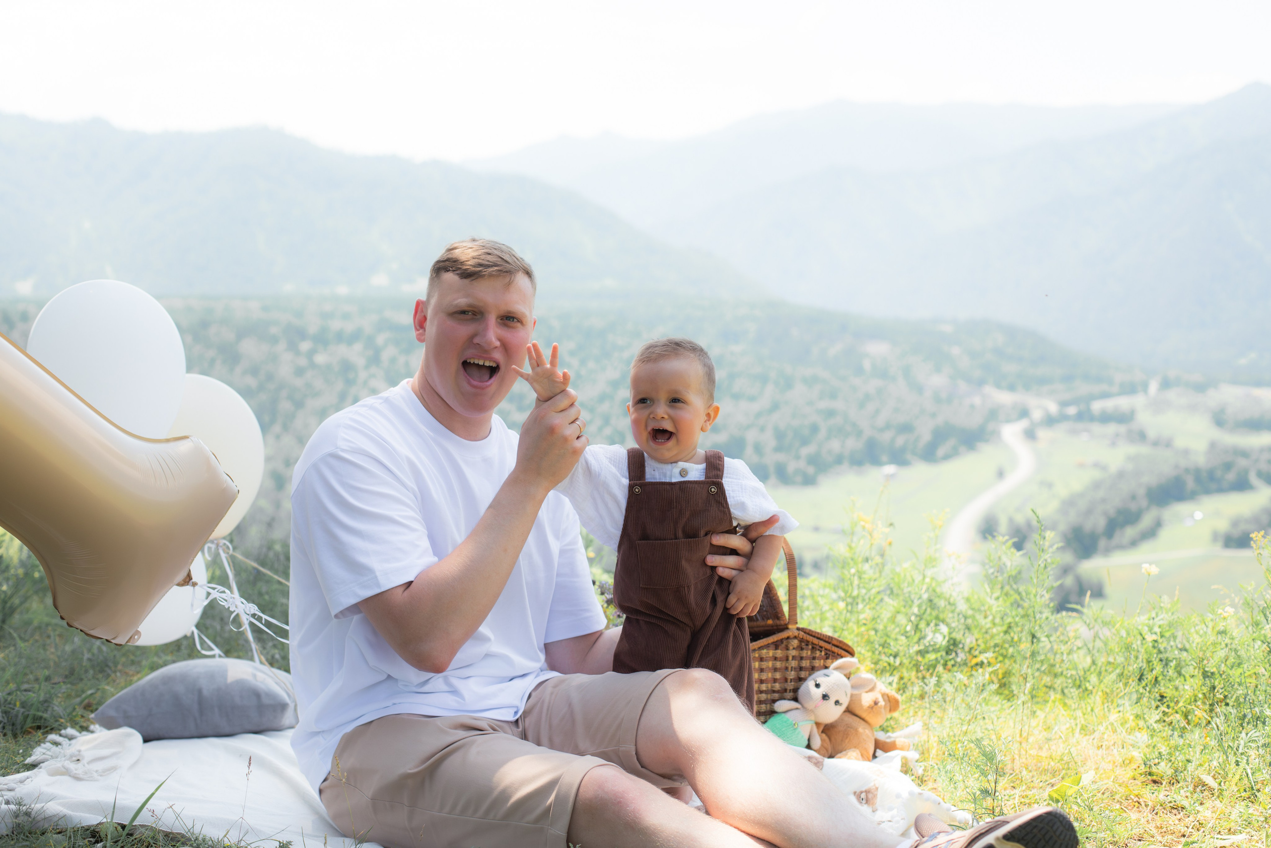 Марку 1 годик. Фотограф Нина Брандт в Горном Алтае