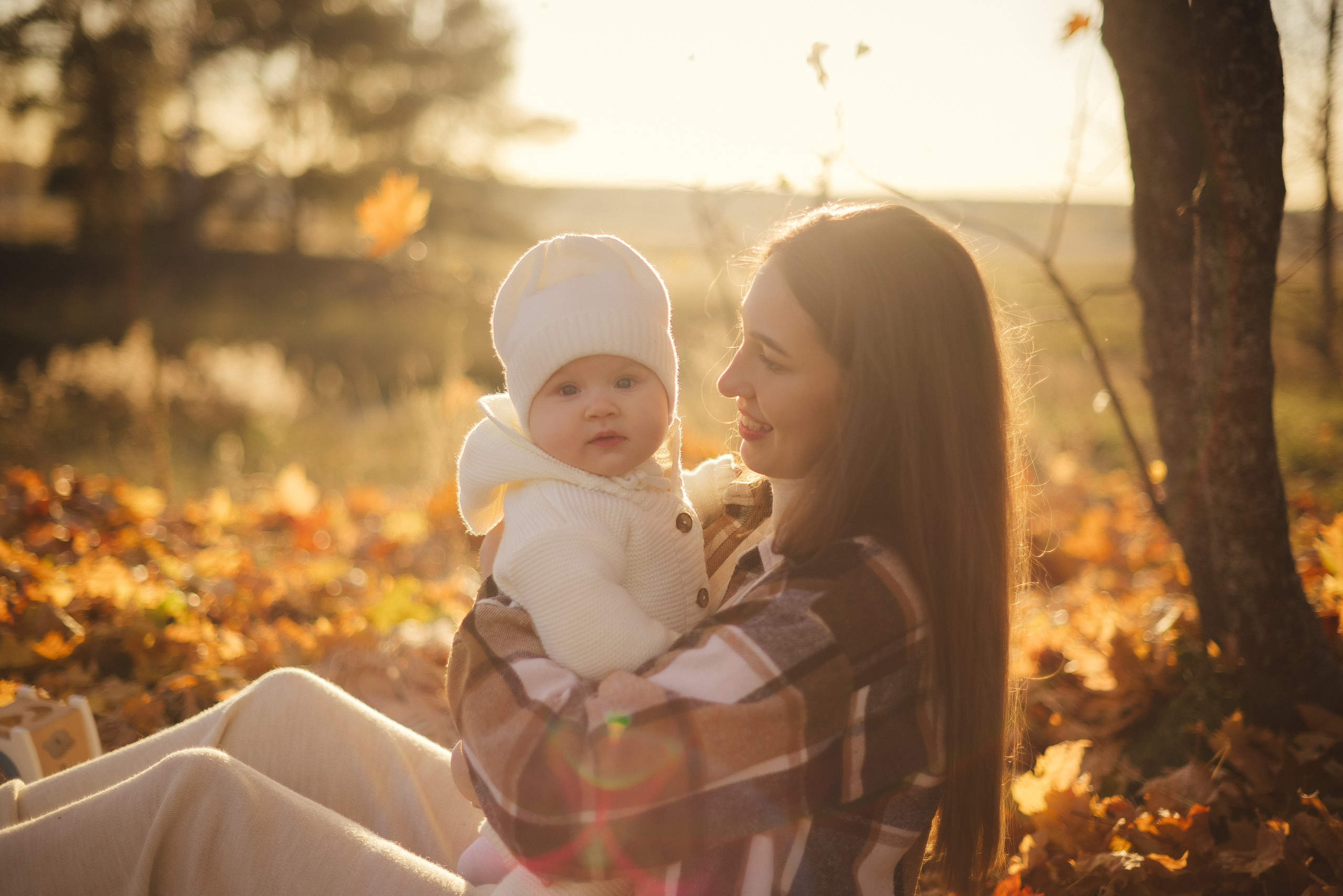 Мамочки осенью. Семейный и детский фотограф в Щелково Алена Дробот