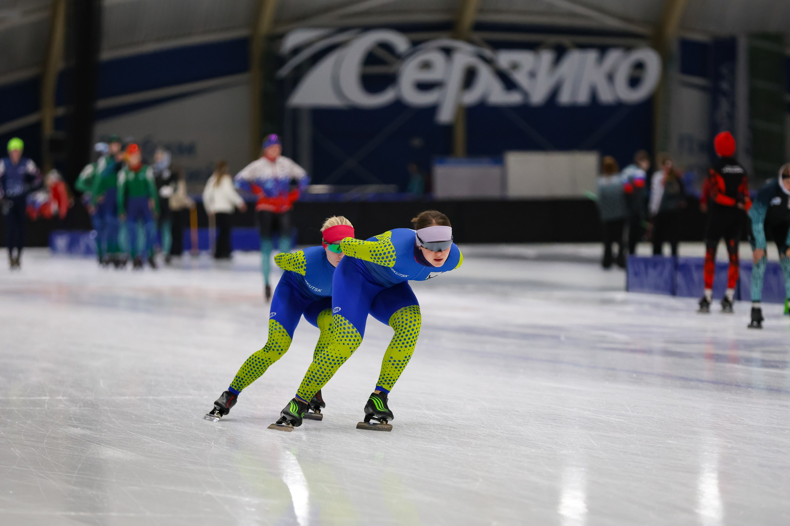 Тренировки. Конькобежный спорт. Иркутск, 2026. Спортивная съемка Мария Царфати