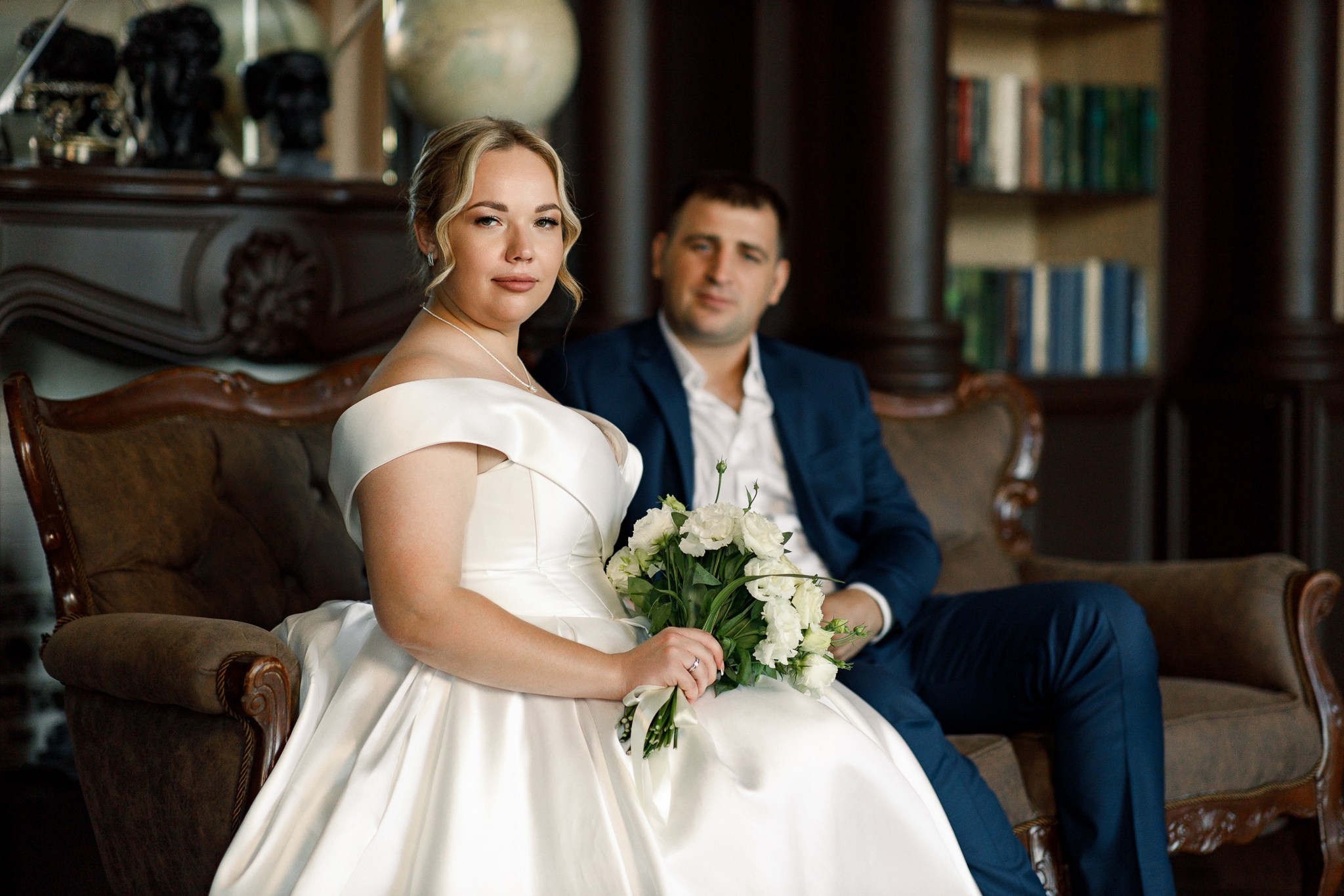 Свадебная фотосессия в студии Ростов-на-Дону. Семейный и свадебный фотограф Ростове-на-Дону