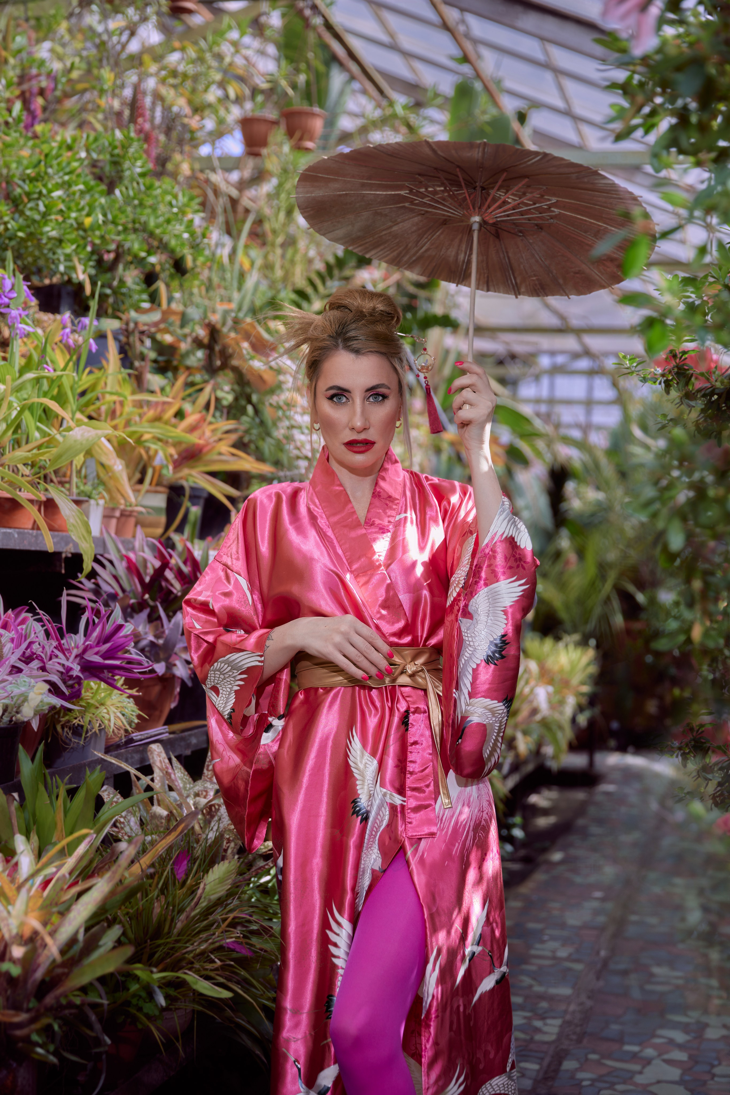 Марина, ботсад. Фотограф женского портрета, беременности и материнства Харькова Елена