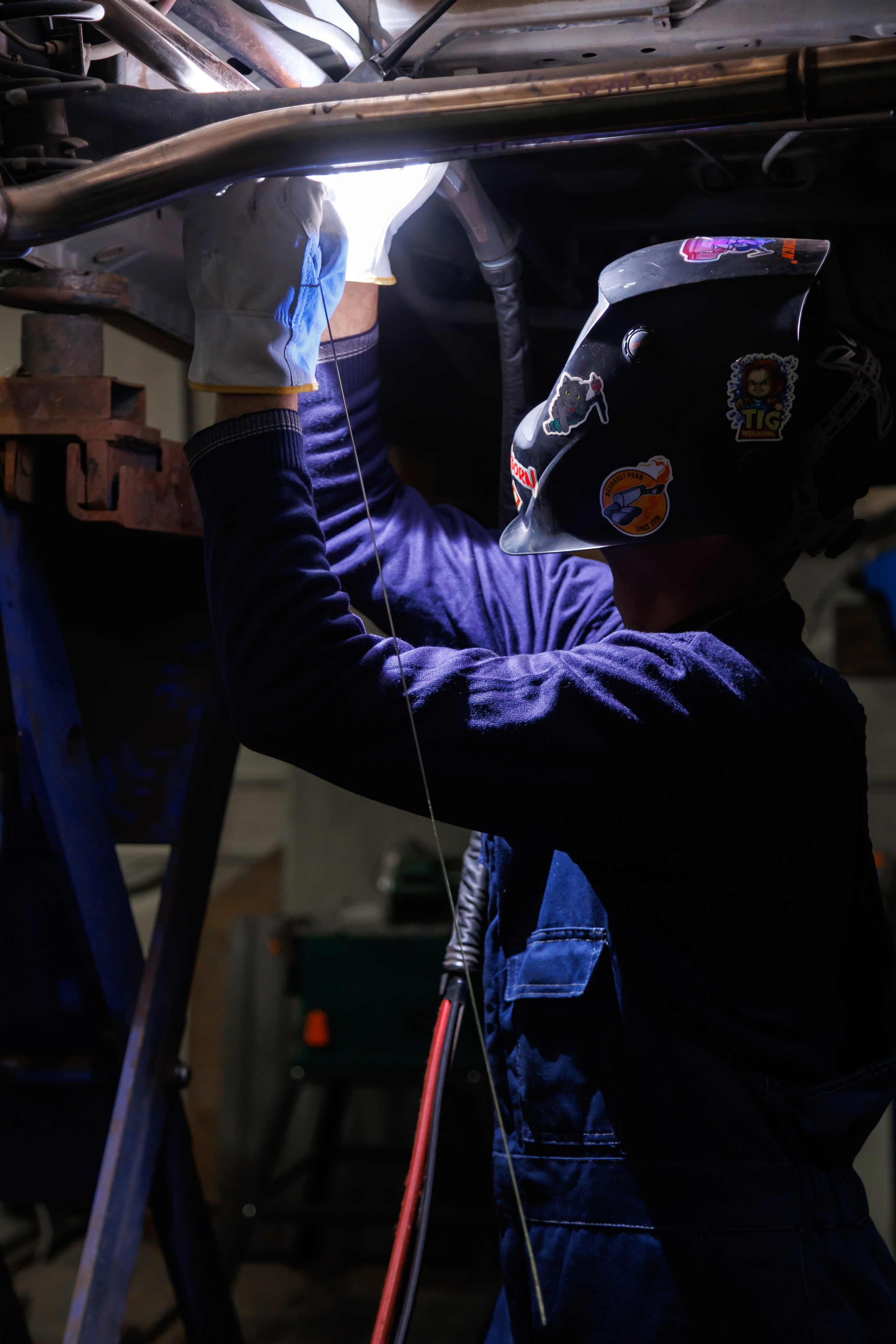 Сварка. Фотограф Антон Клейнос, Владивосток