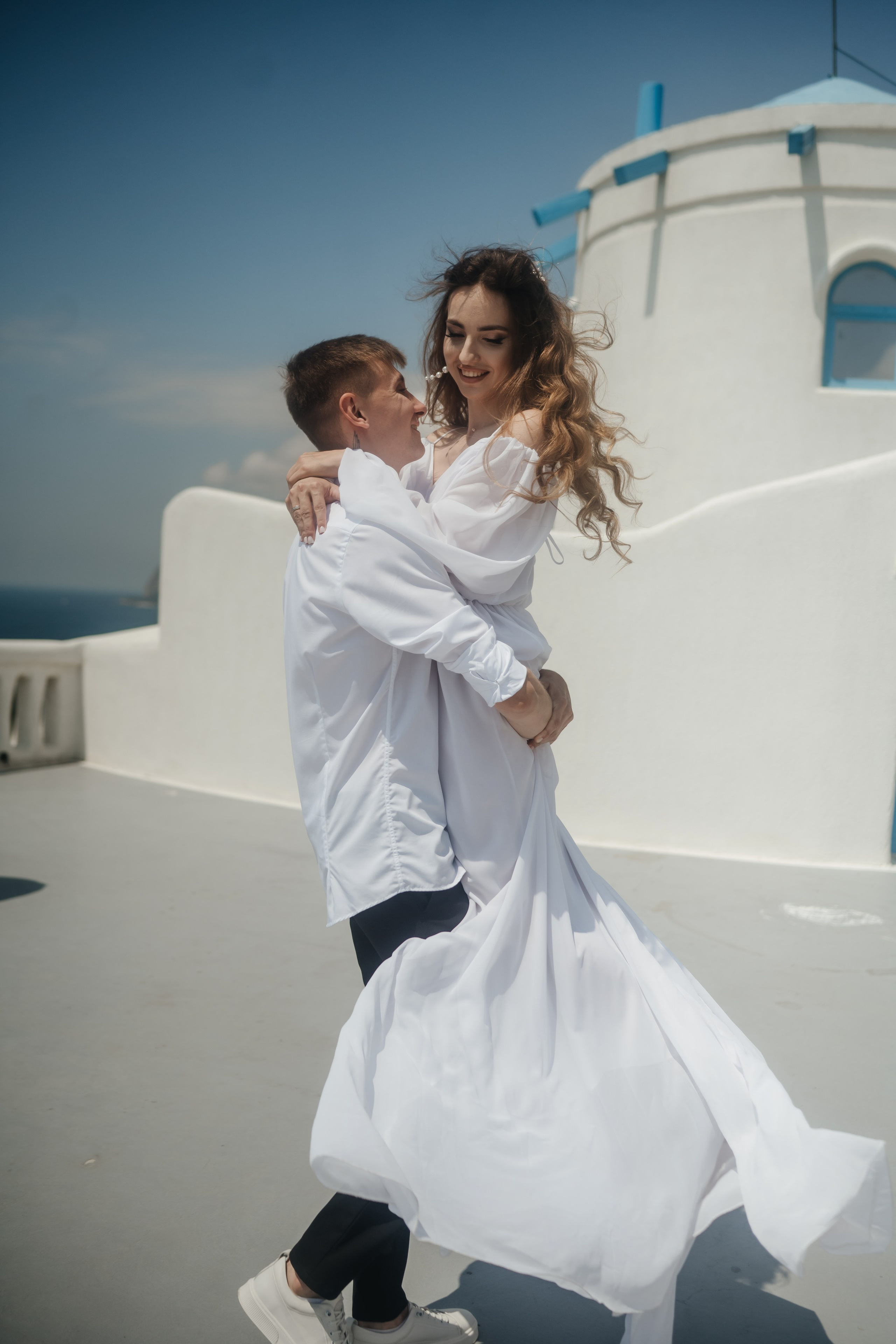 Свадебная фотосъемка в старинном отеле в Крымском Санторини. Свадебный и семейный фотограф и видеограф, Крым, Москва, Санкт -Петербург