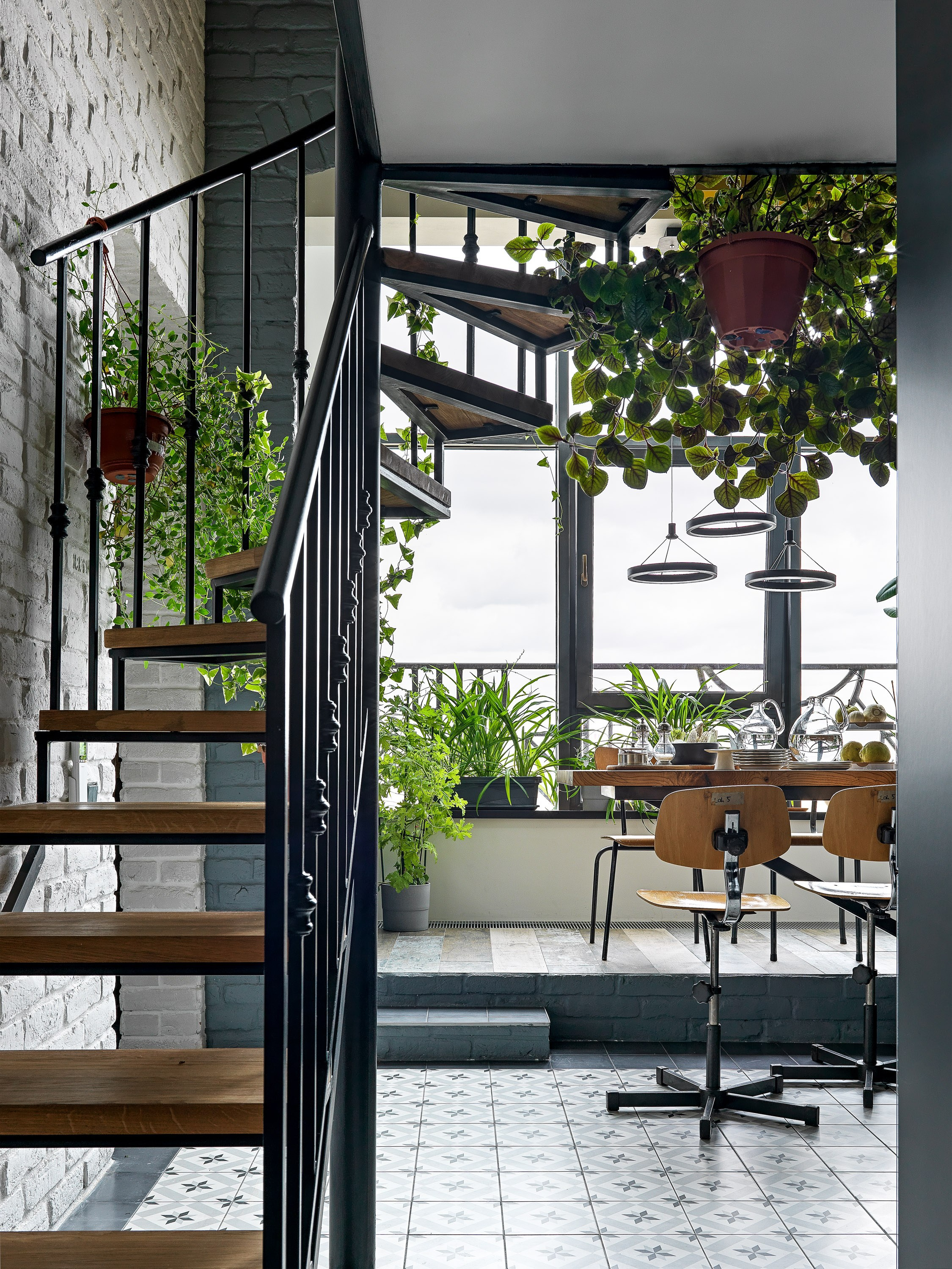 Двухуровневая квартира в Москве