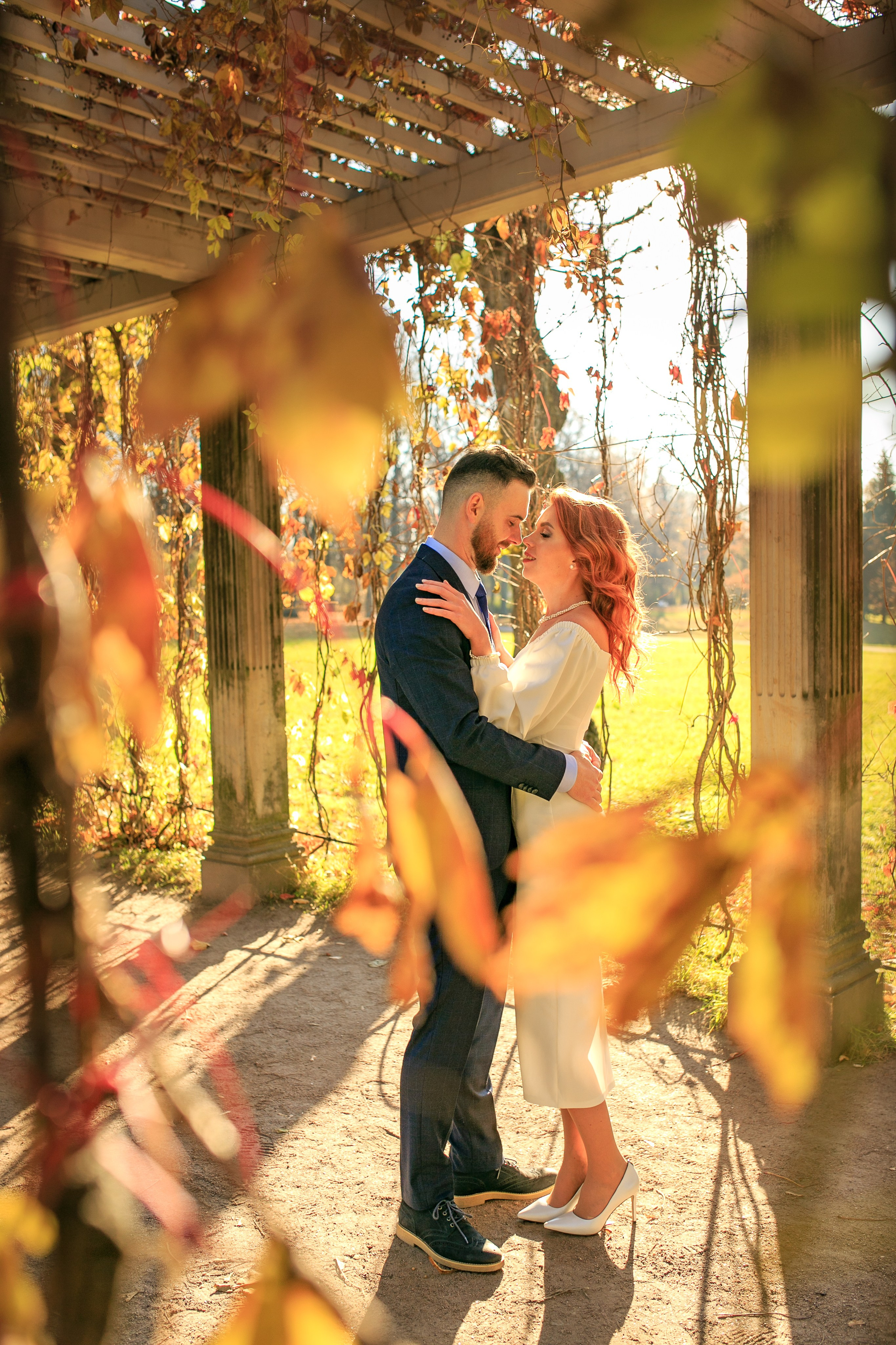 Свадебная сьемка в Пушкине. Свадебный и Репортажный фотограф в Санкт-Петербурге